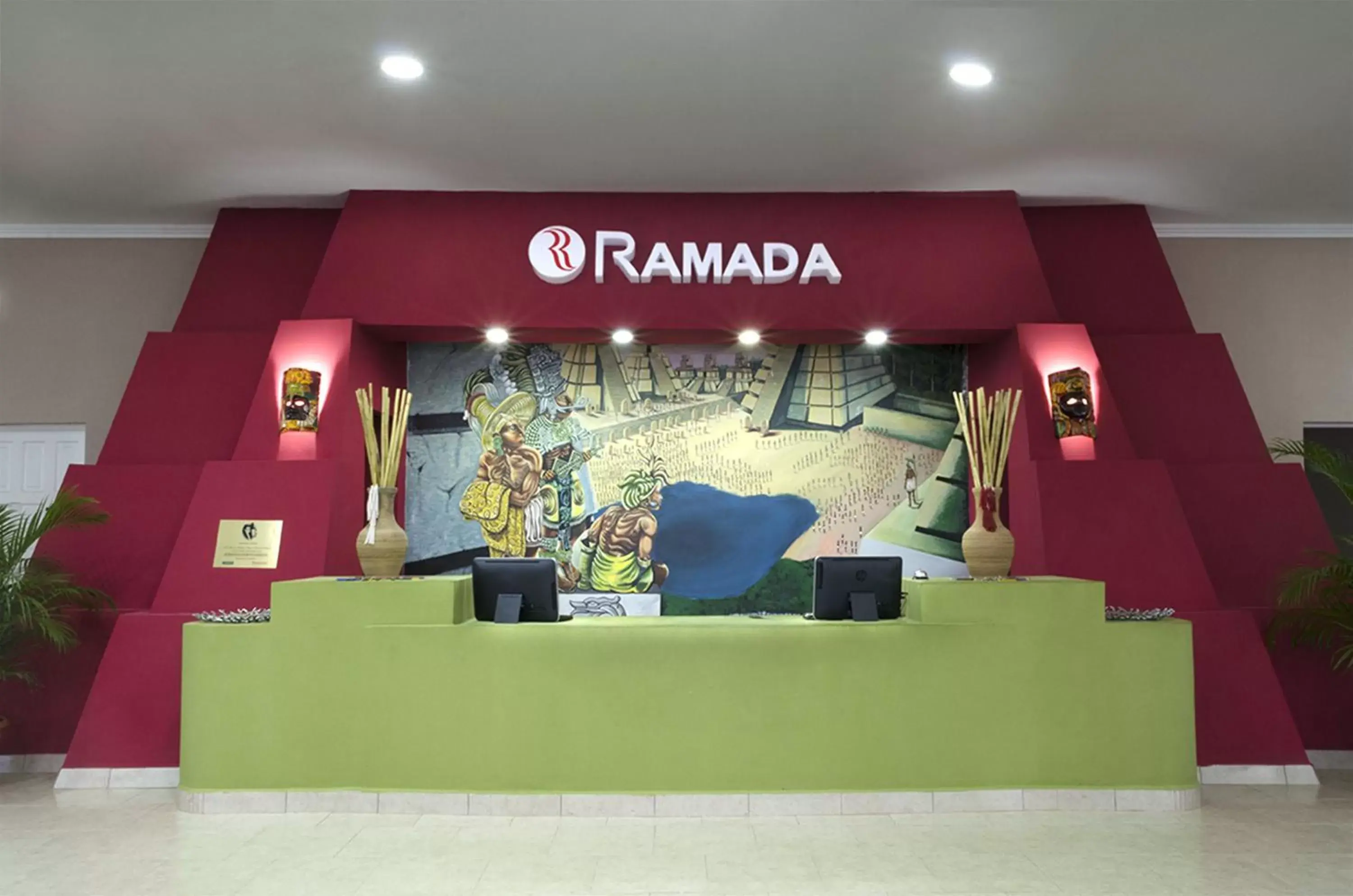 Lobby or reception in Ramada by Wyndham Tikal Isla de Flores Lobby or reception in Ramada by Wyndham Tikal Isla de Flores