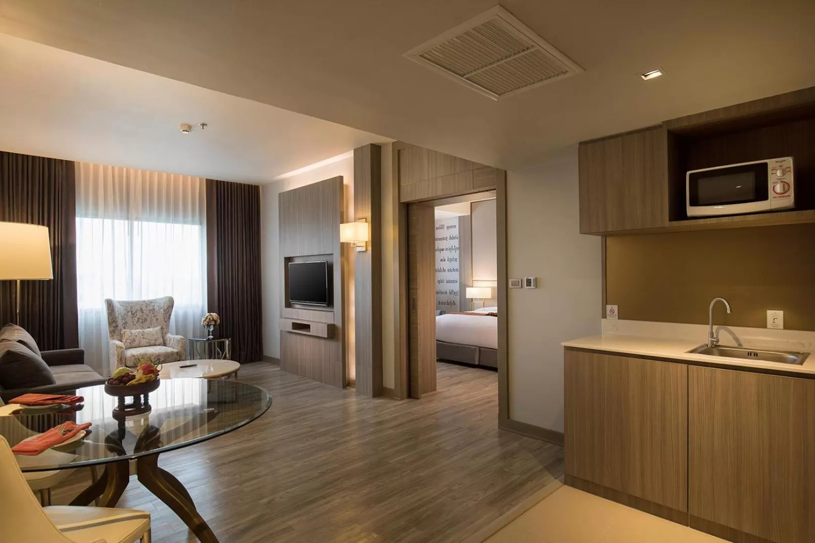 Kitchen or kitchenette in The Heritage Chiang Rai Hotel and Convention