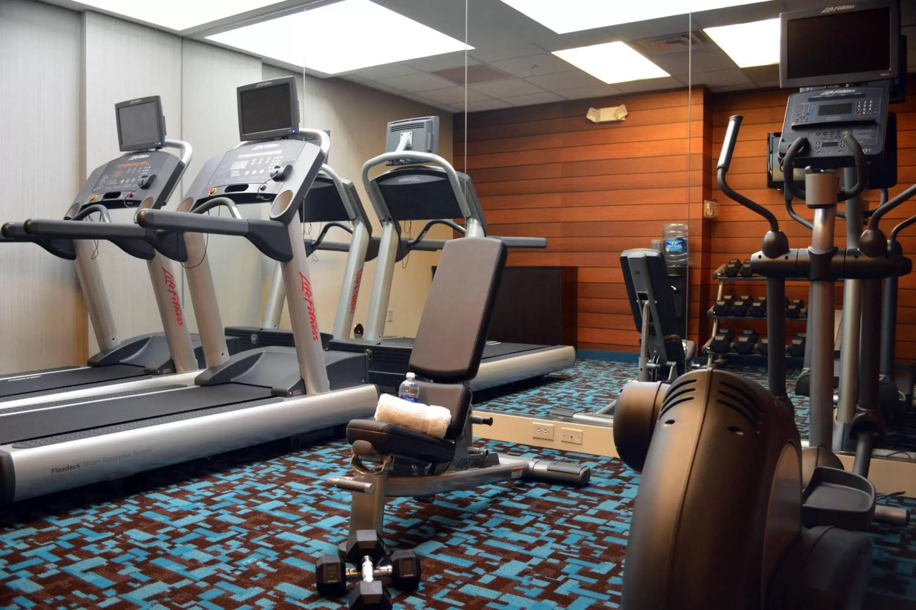 Fitness centre/facilities, Fitness Center/Facilities in Fairfield Inn & Suites by Marriott Stafford Quantico