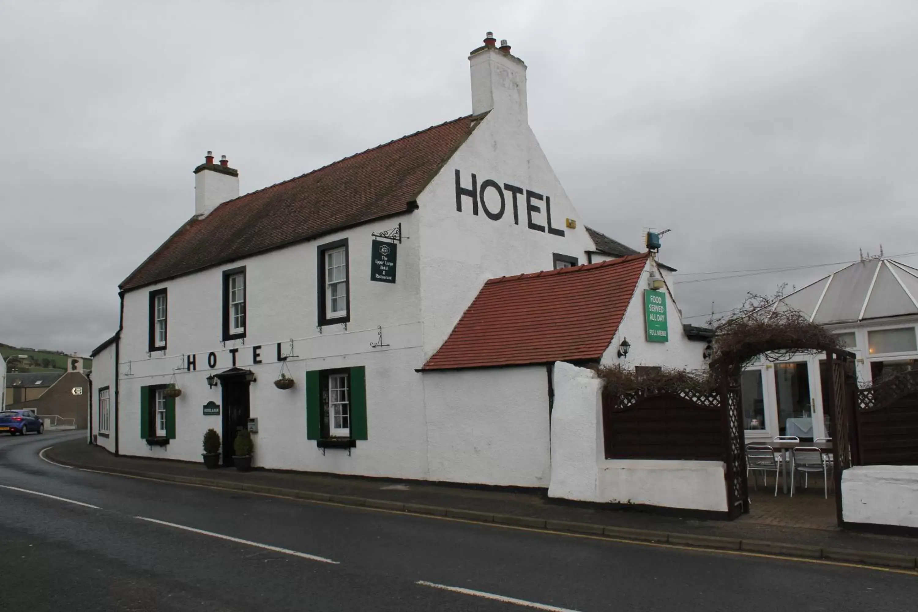 Facade/entrance, Property Building in The Upper Largo Hotel & Restaurant