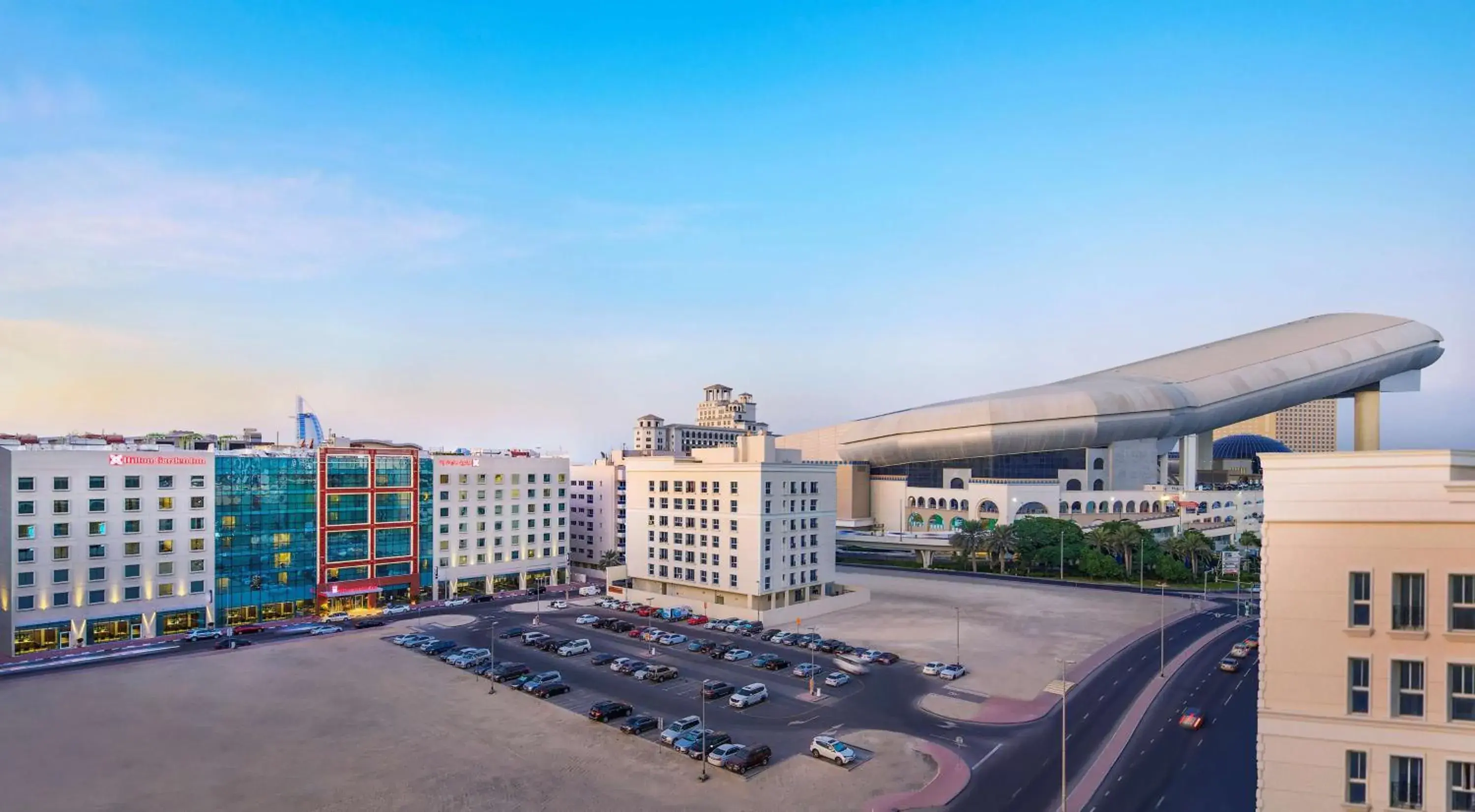 Property building in Hilton Garden Inn Dubai Mall Of The Emirates