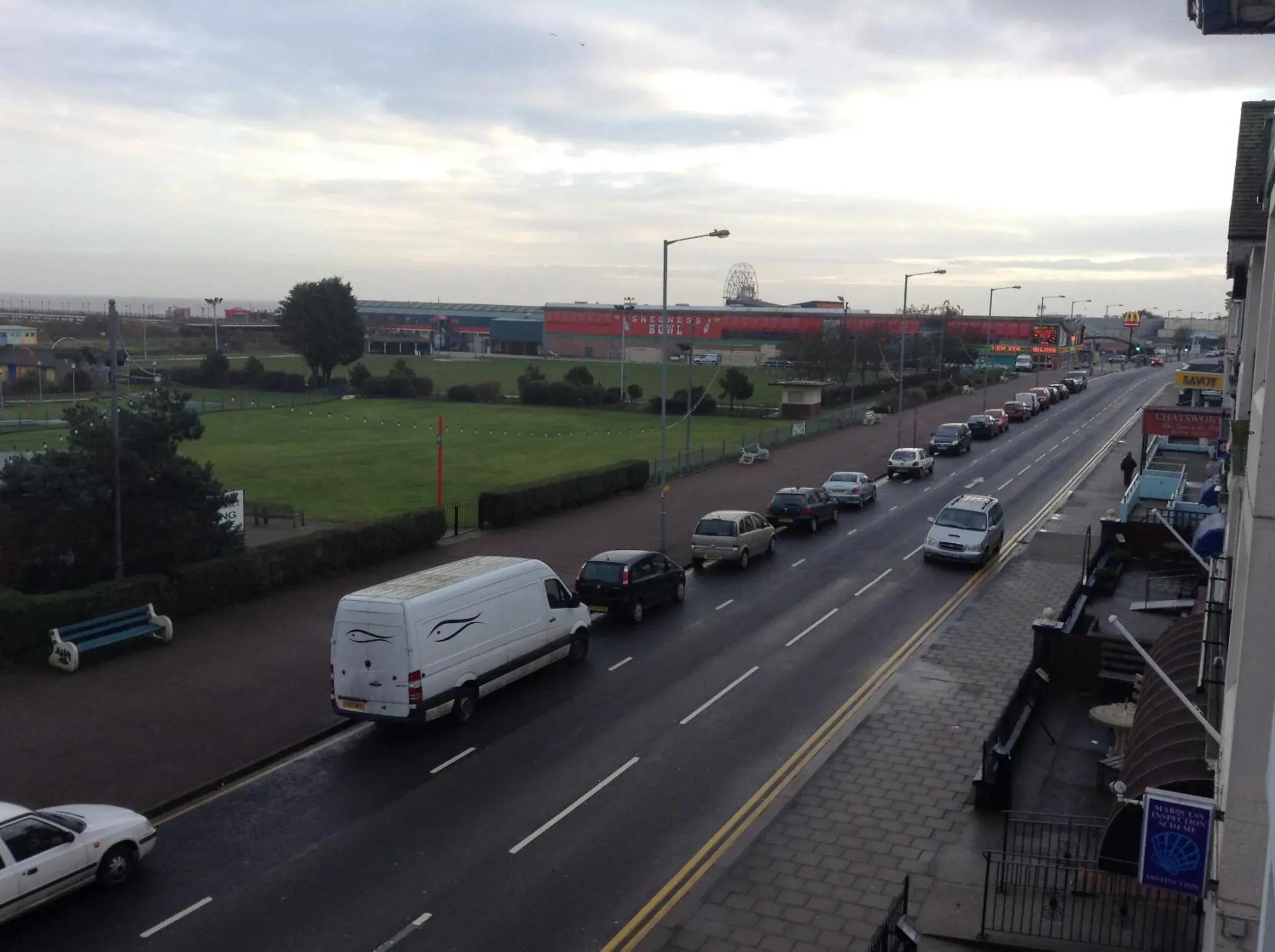 Street view in North Parade Seafront Accommodation