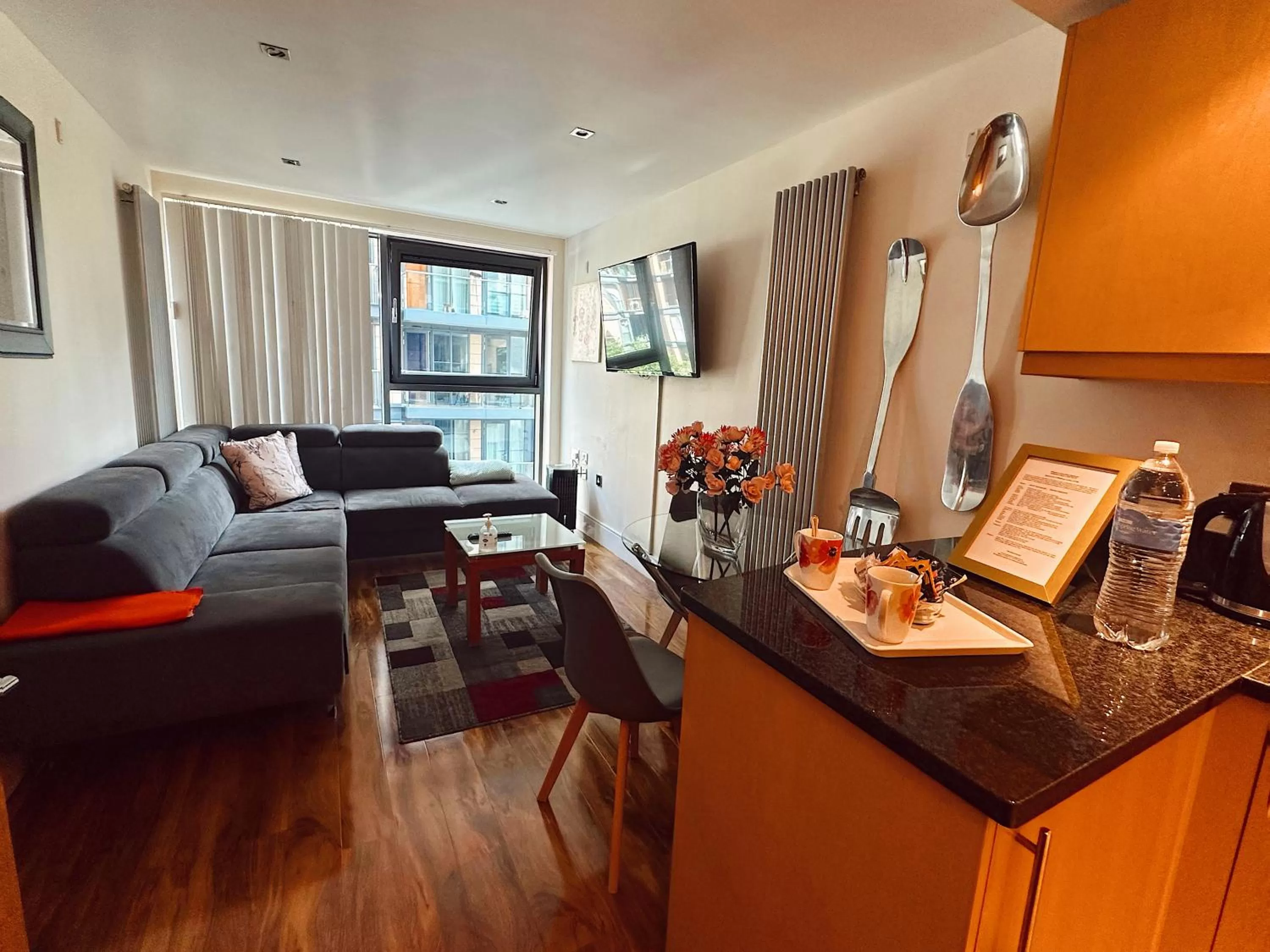 TV and multimedia in Canary Wharf - Luxury Apartments