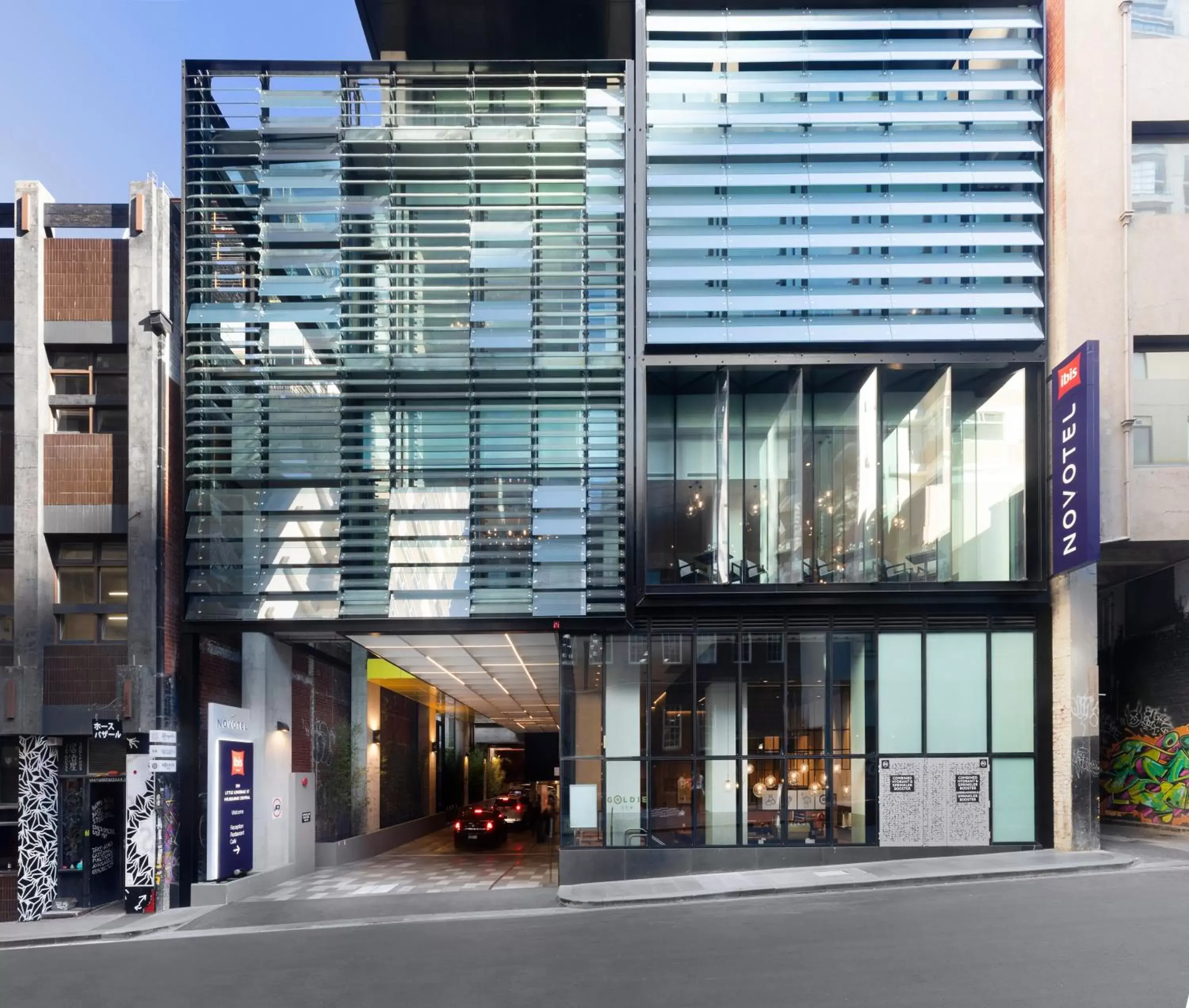 Facade/entrance, Property Building in Novotel Melbourne Central