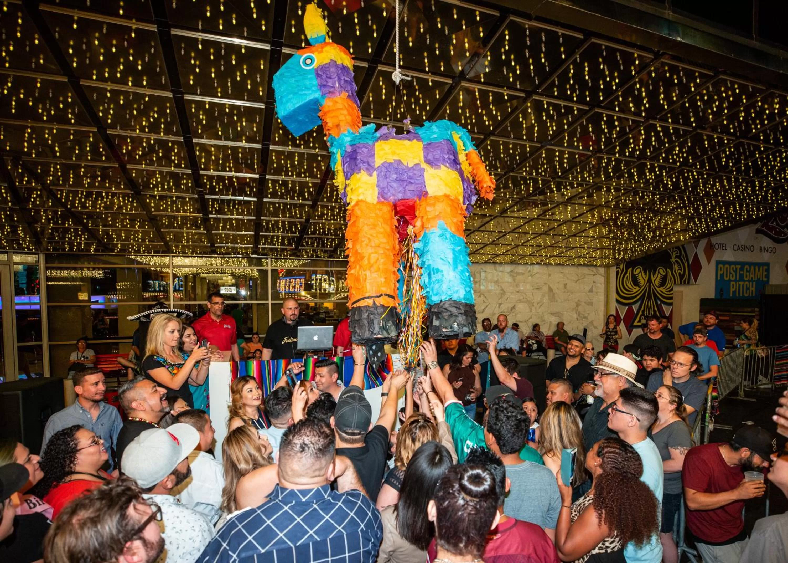 People in Plaza Hotel & Casino