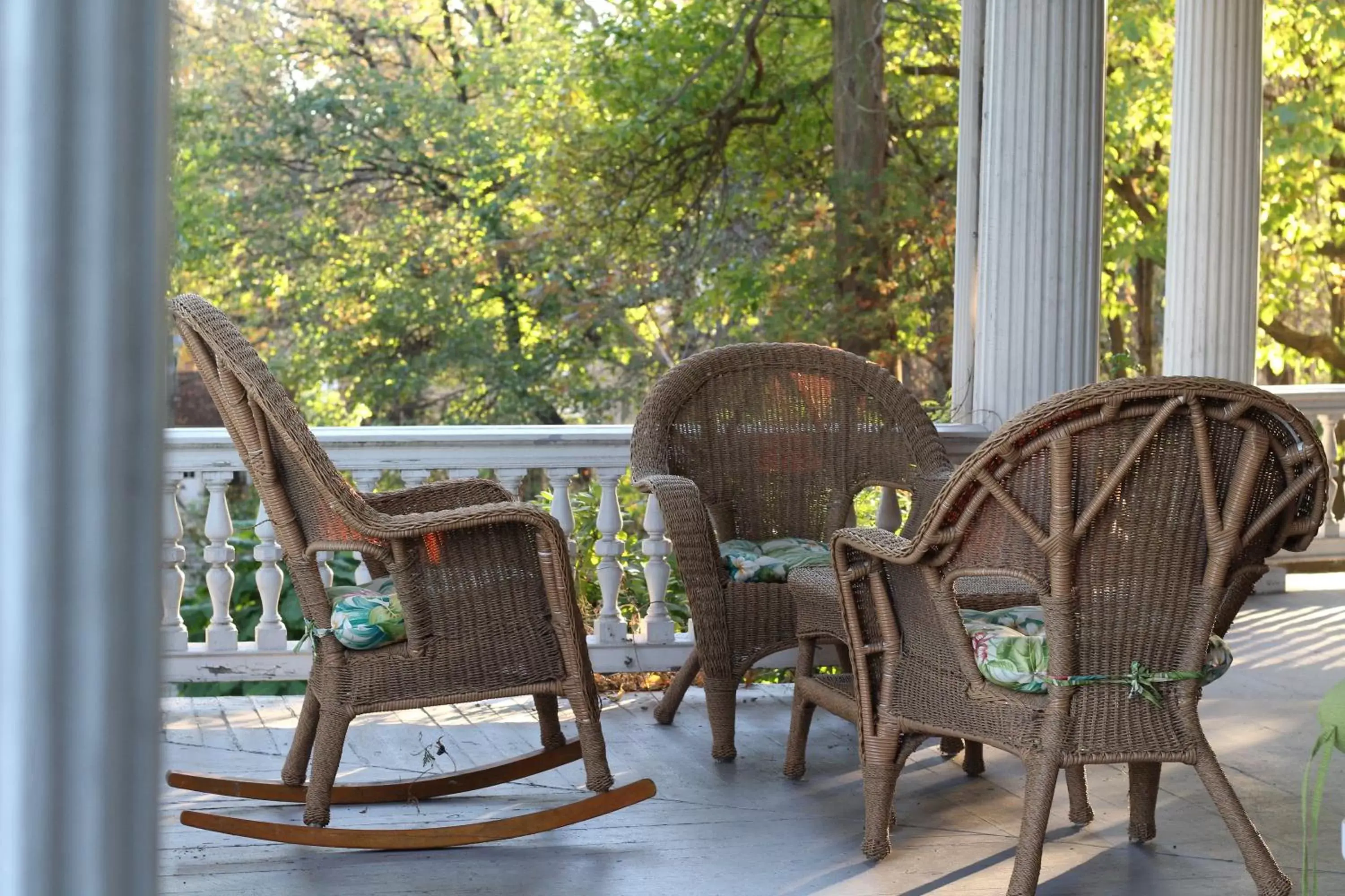 Patio in The Emig Mansion