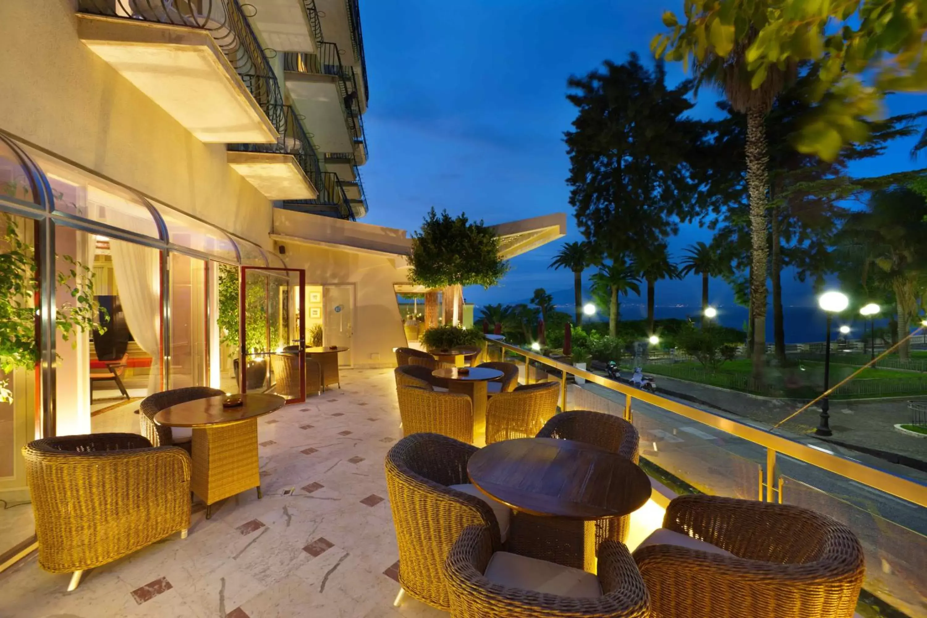 Balcony/Terrace in Hotel Continental