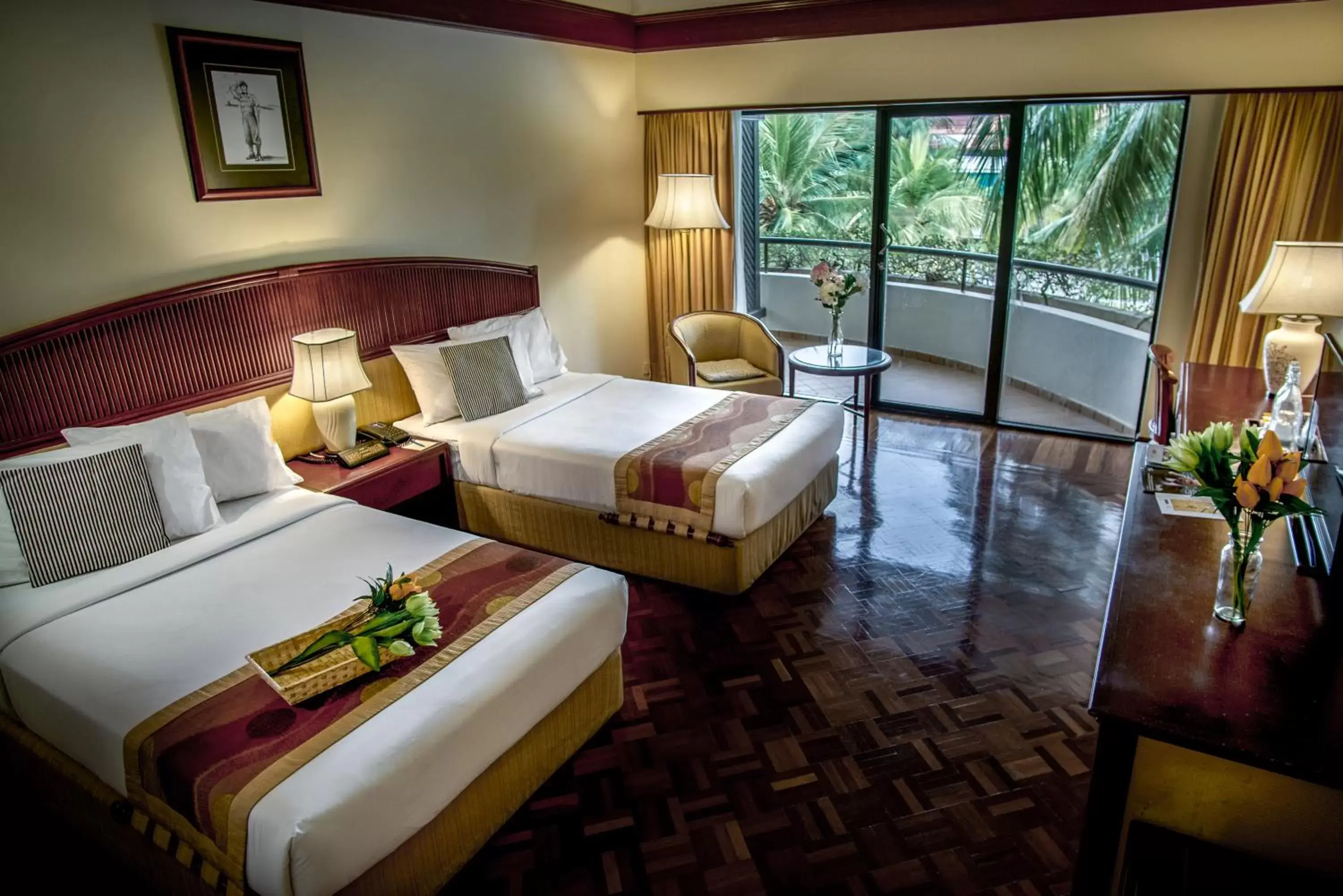Bathroom, Bed in Le Grandeur Palm Resort Johor