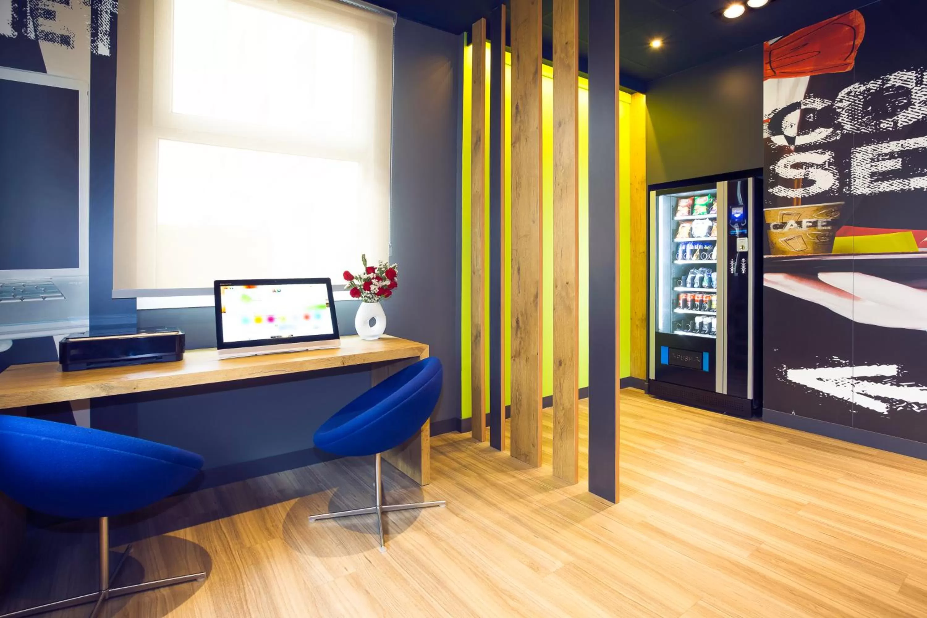 Communal lounge/ TV room in Ibis Budget Madrid Alcorcón Móstoles