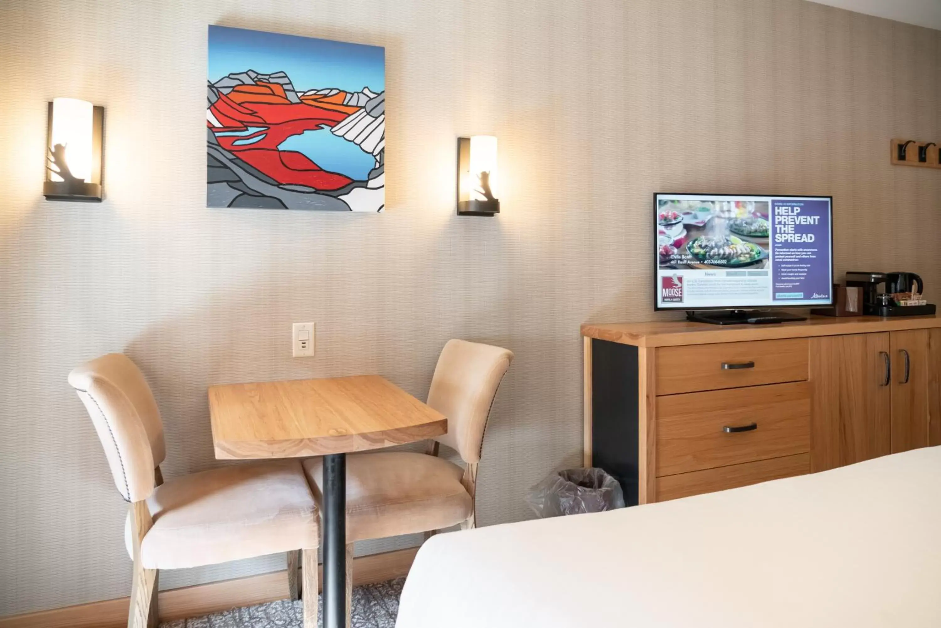 TV and multimedia, TV/Entertainment Center in Moose Hotel and Suites