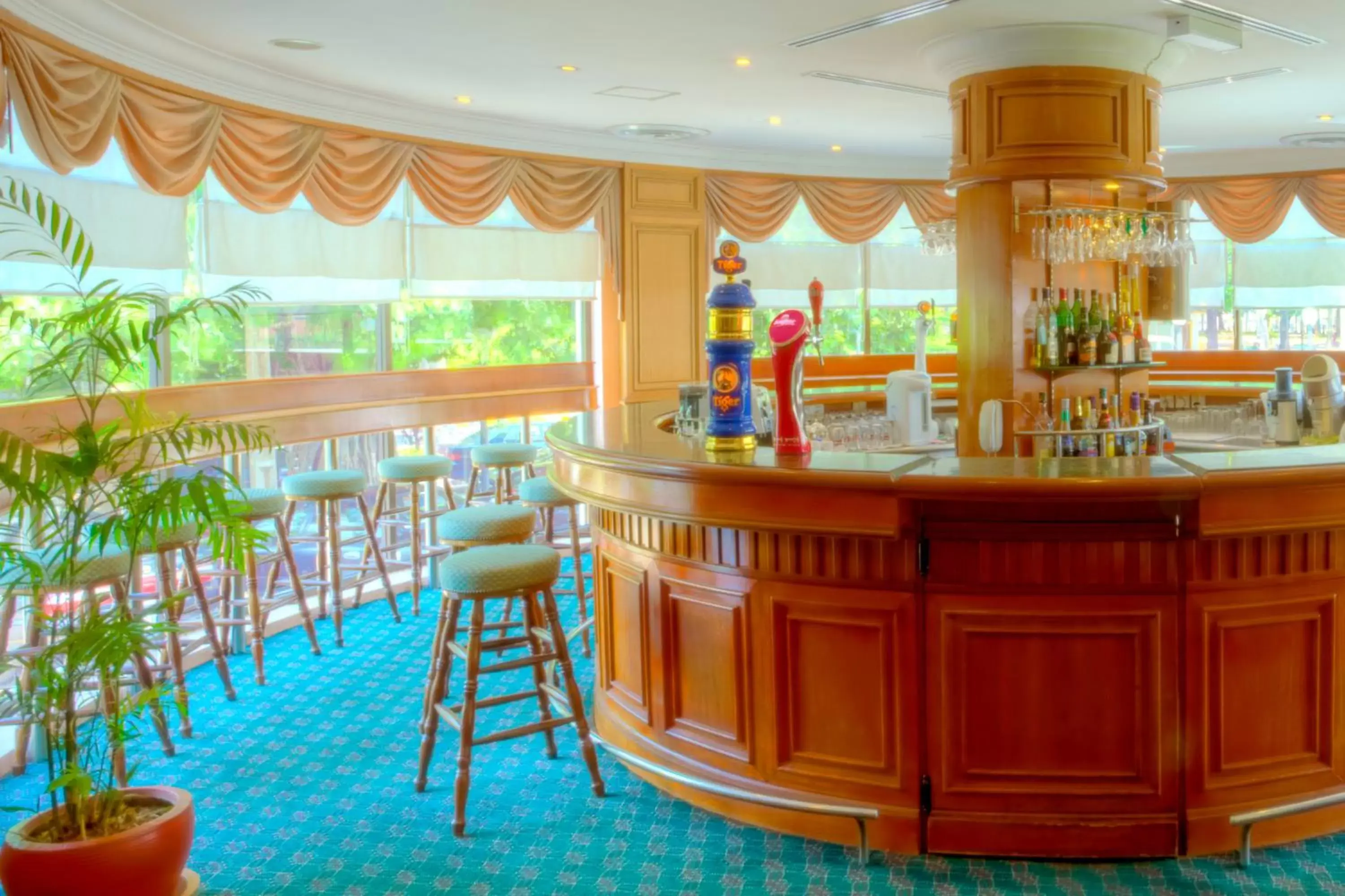 Lobby or reception, Lounge/Bar in Sunway Hotel Phnom Penh