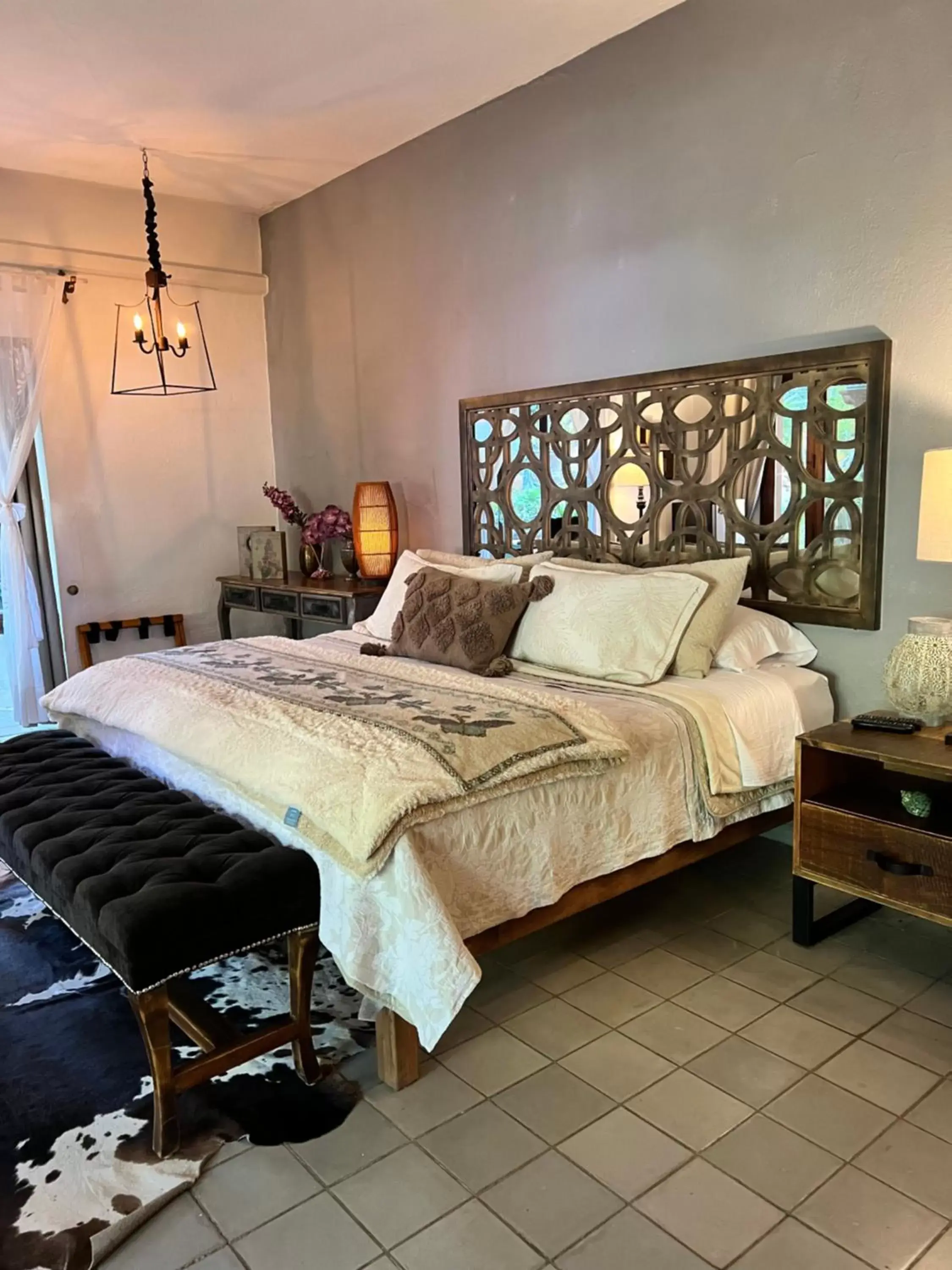 Bed in Tres Fuentes Hotel Boutique