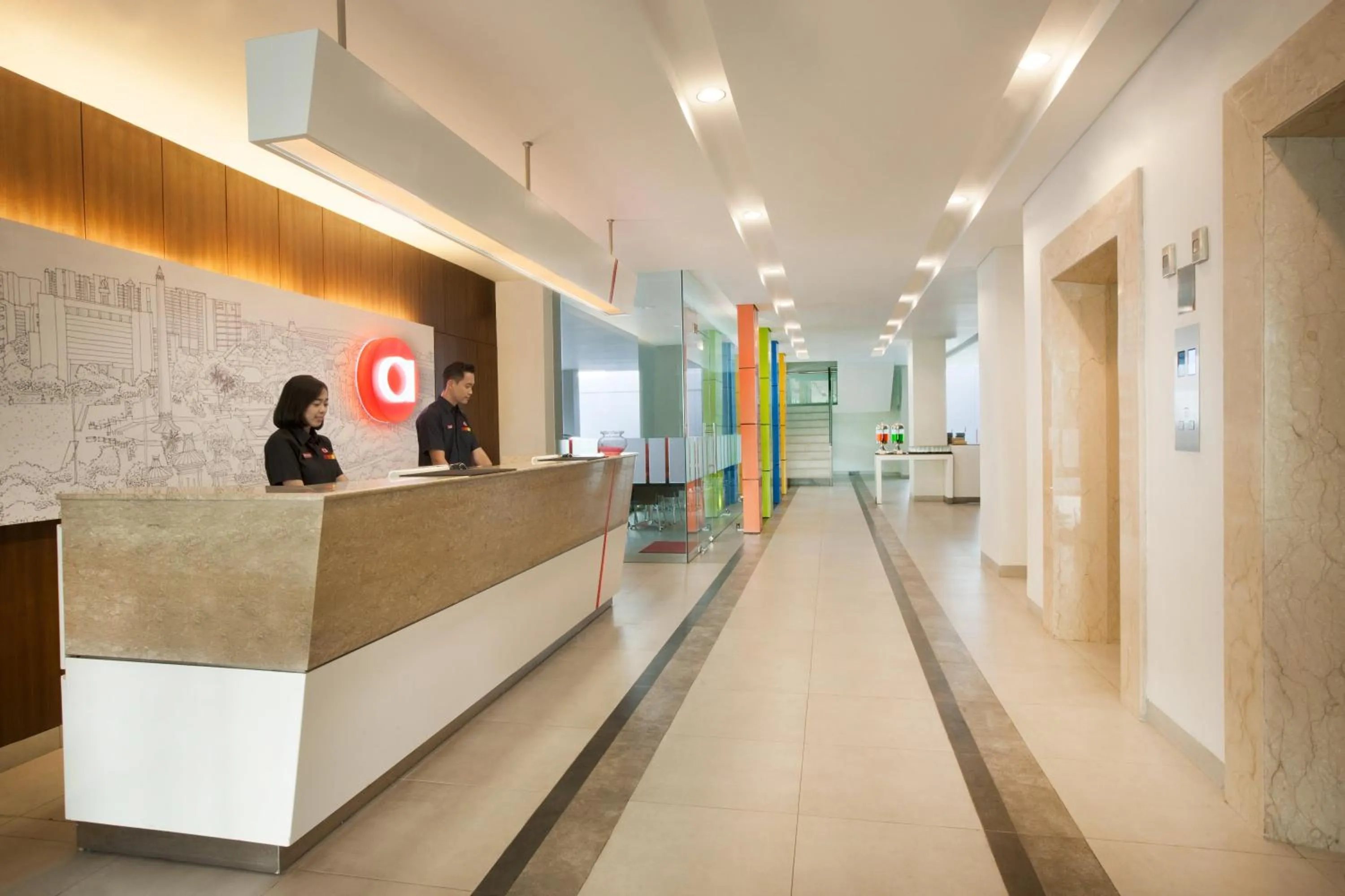 Staff in Amaris Hotel Darmo Surabaya