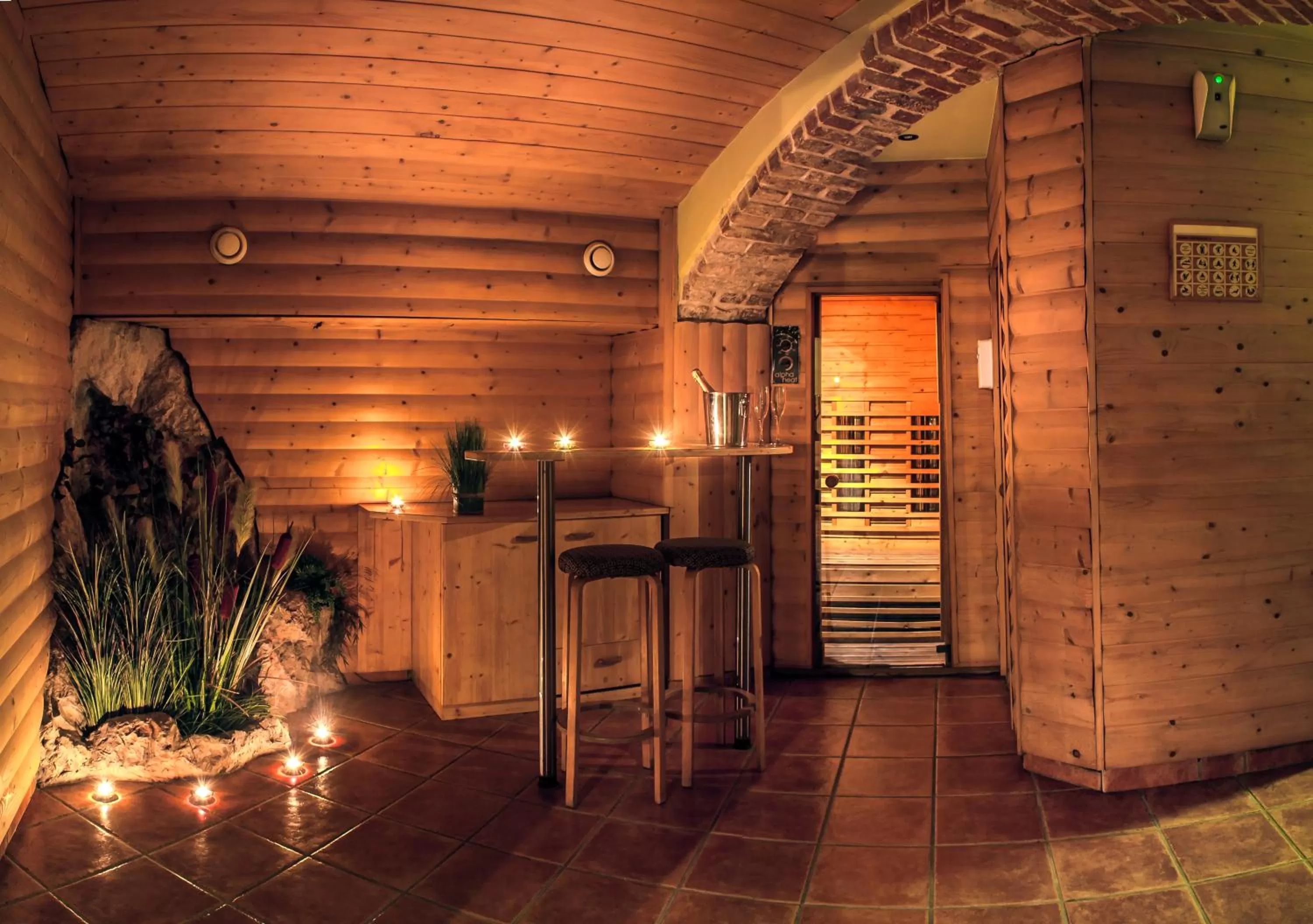 Sauna in BoutiqueHOTEL Donauwalzer