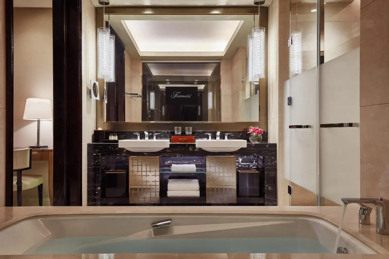 Bath, Bathroom in Fairmont Chengdu