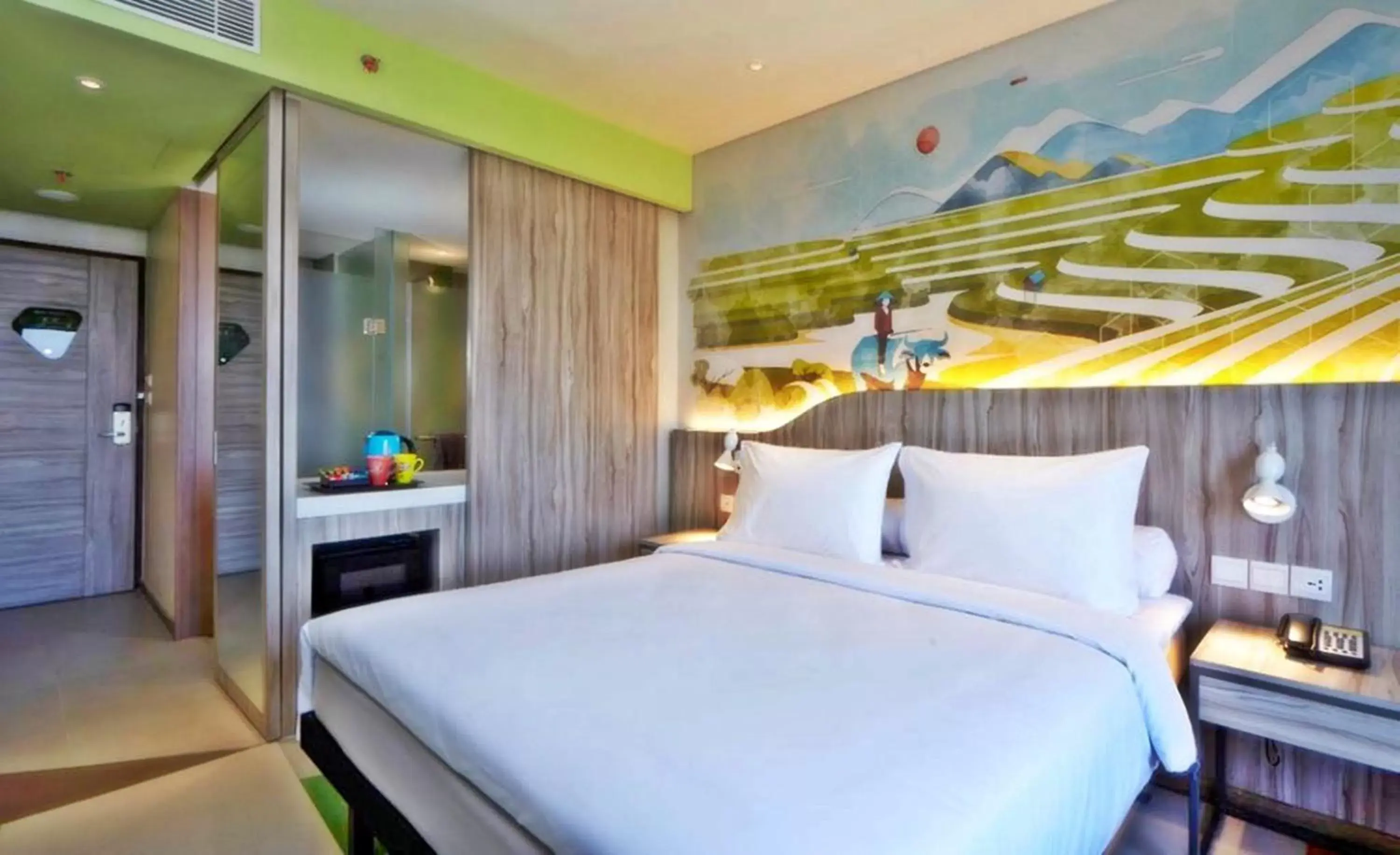 Bedroom, Bed in ibis Styles Bandung Grand Central