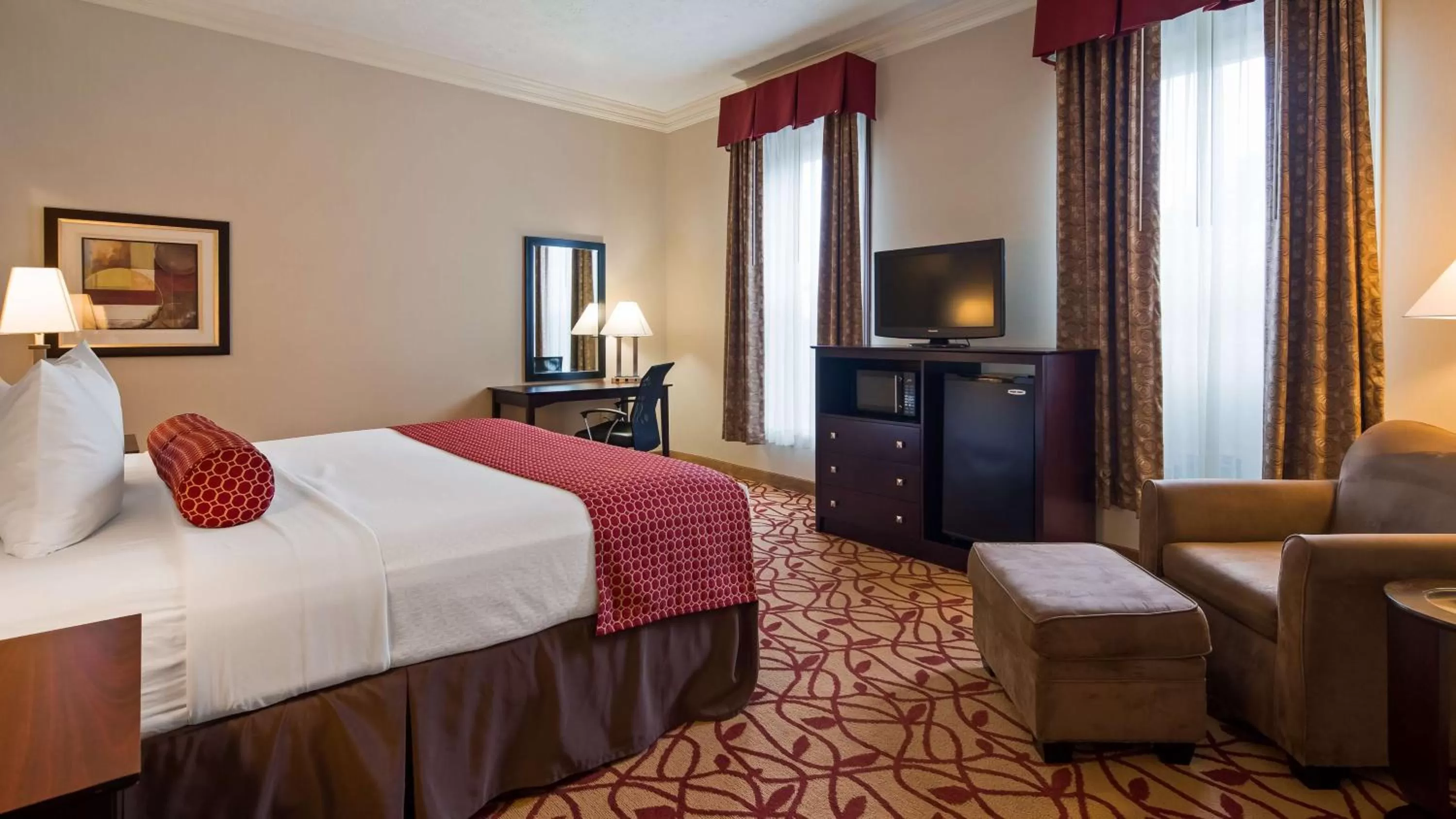 Bed in Best Western Park Hotel