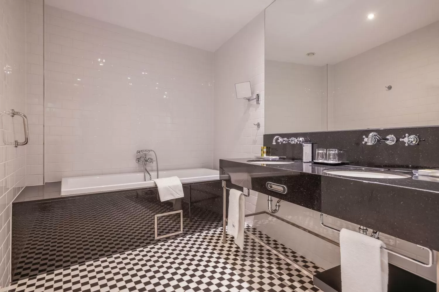 Bathroom in Eurostars Danube Budapest