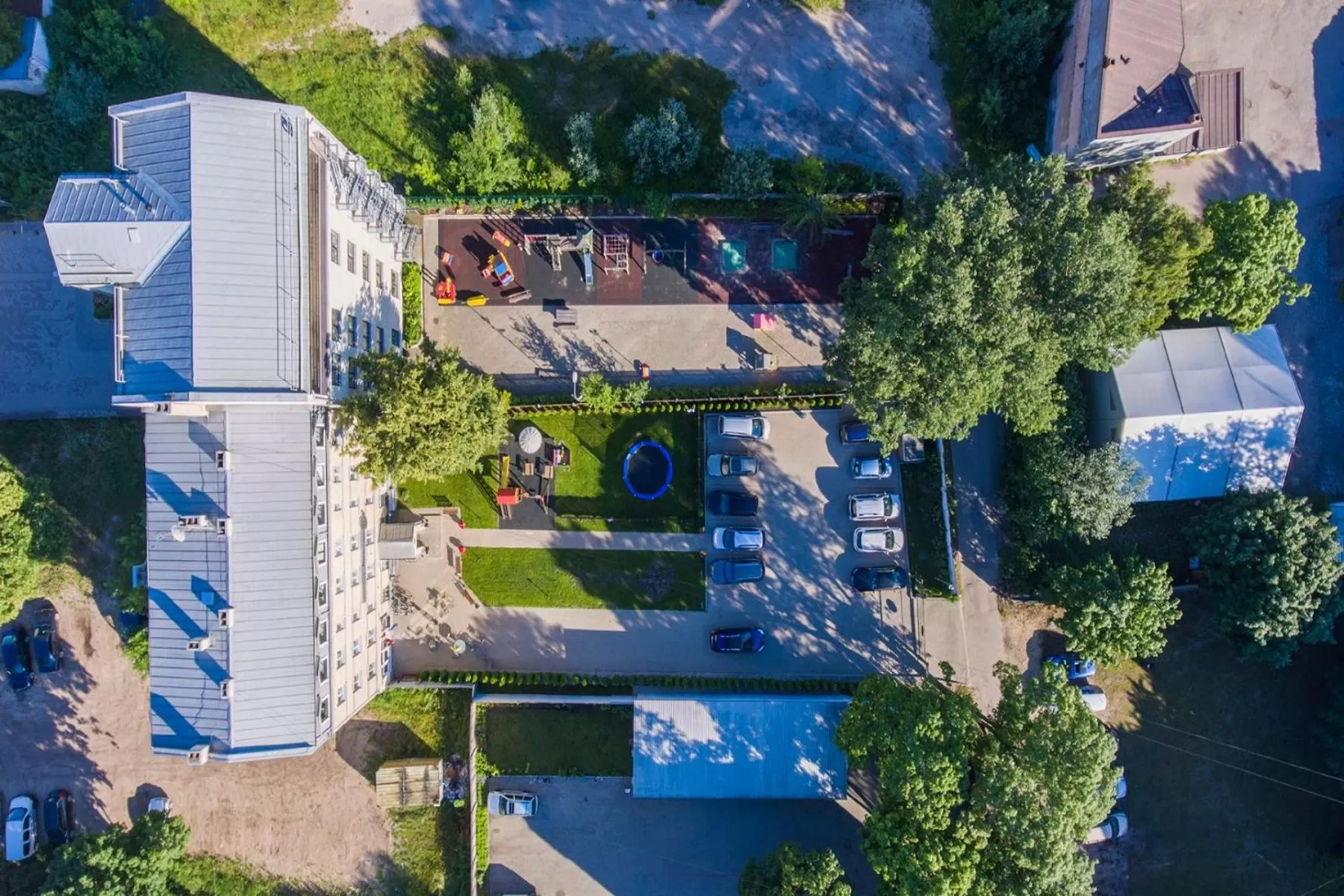 Property building in RIGAAPARTMENT SONADA Family Aparthotel - Private Parking