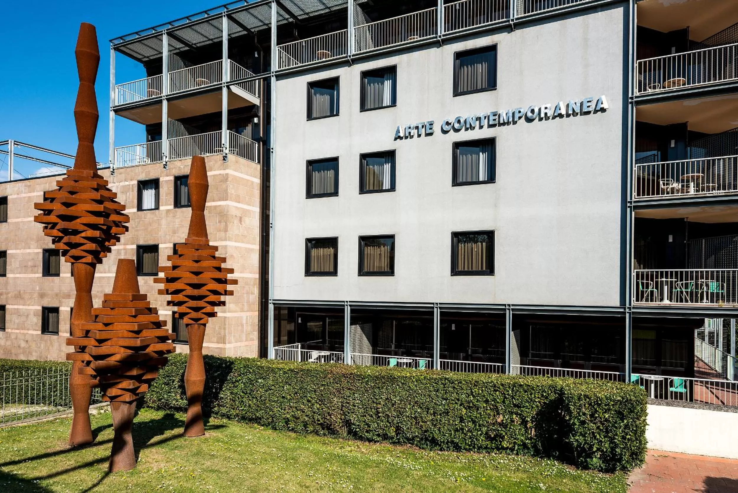 Facade/entrance in Albornoz Palace Hotel
