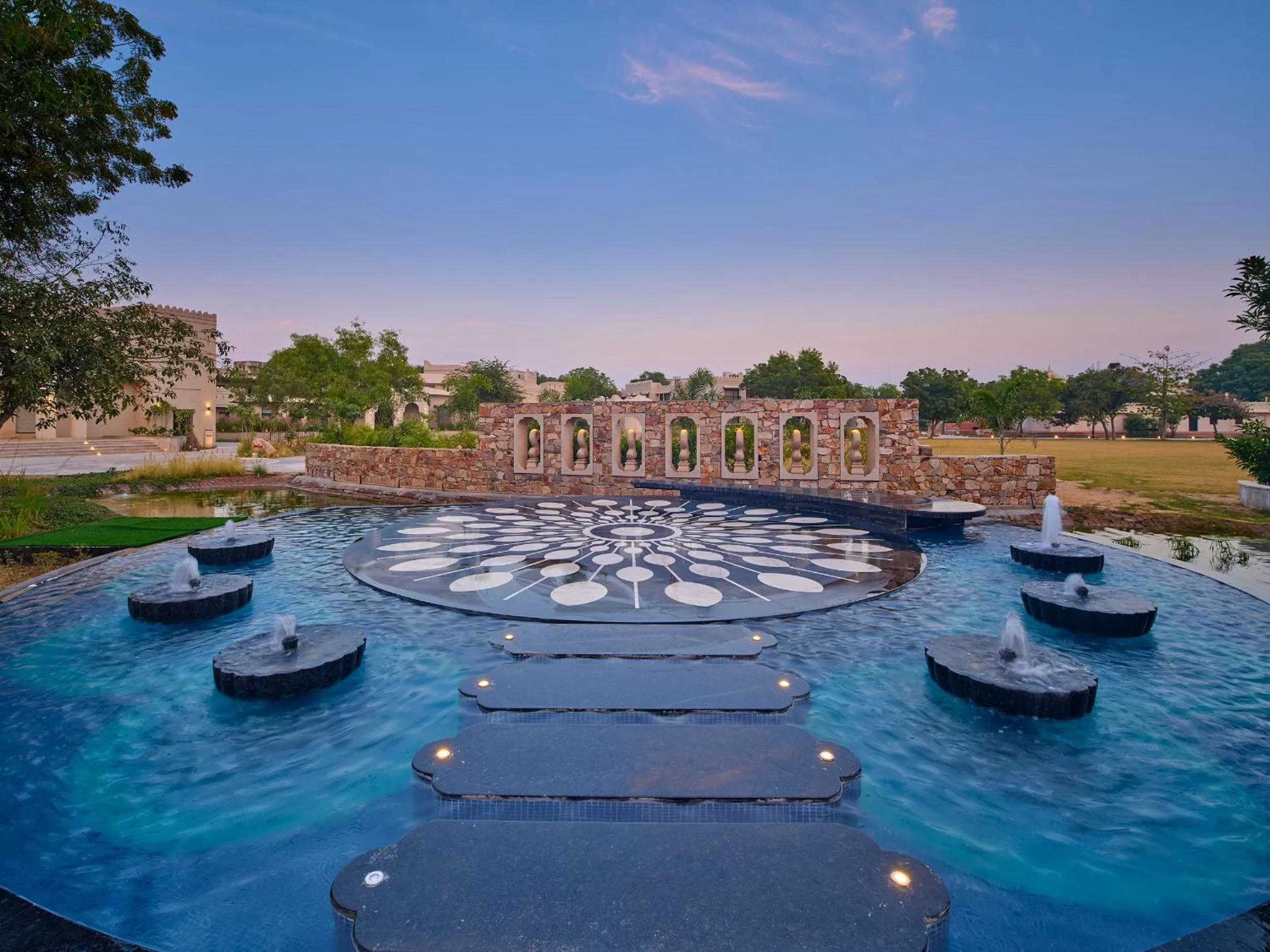Facade/entrance in Pride Amber Vilas Resort & Convention Centre