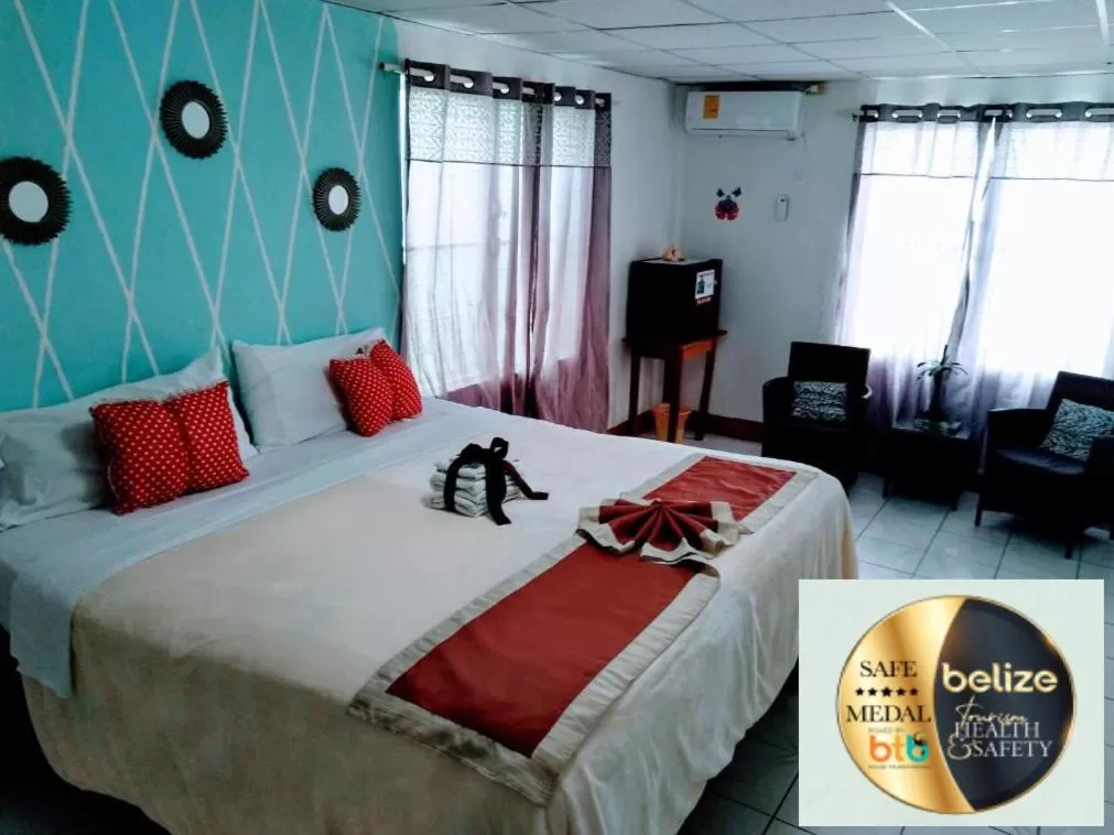 Bed in The Red Hut Inn