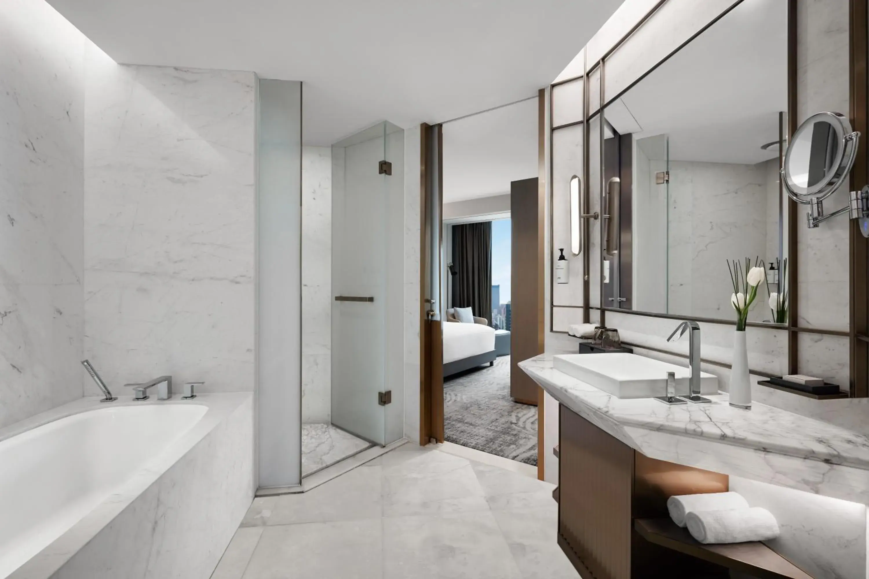 Toilet, Bathroom in Conrad By Hilton Shanghai