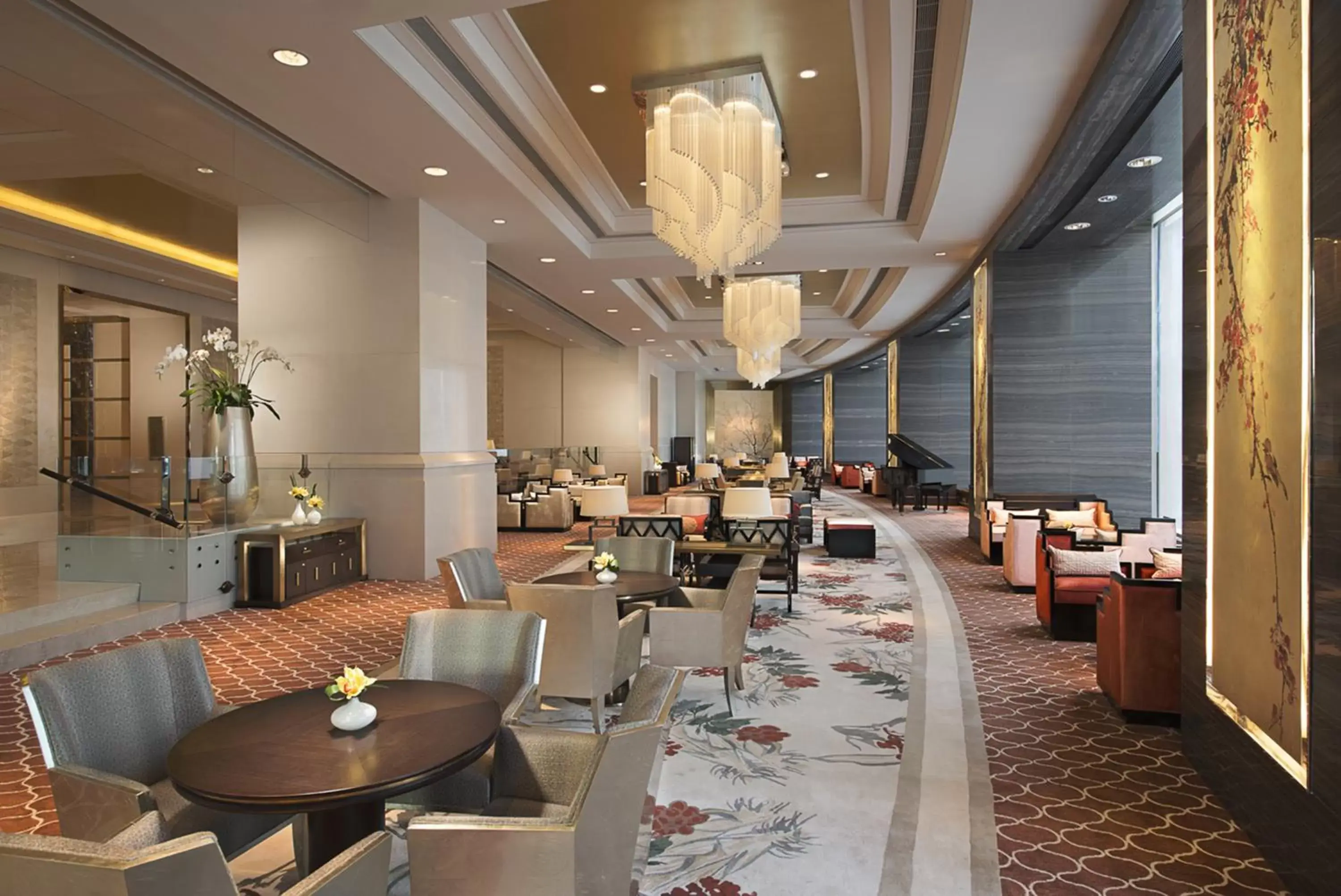 Lounge or bar, Restaurant/Places to Eat in Shangri-La Nanjing