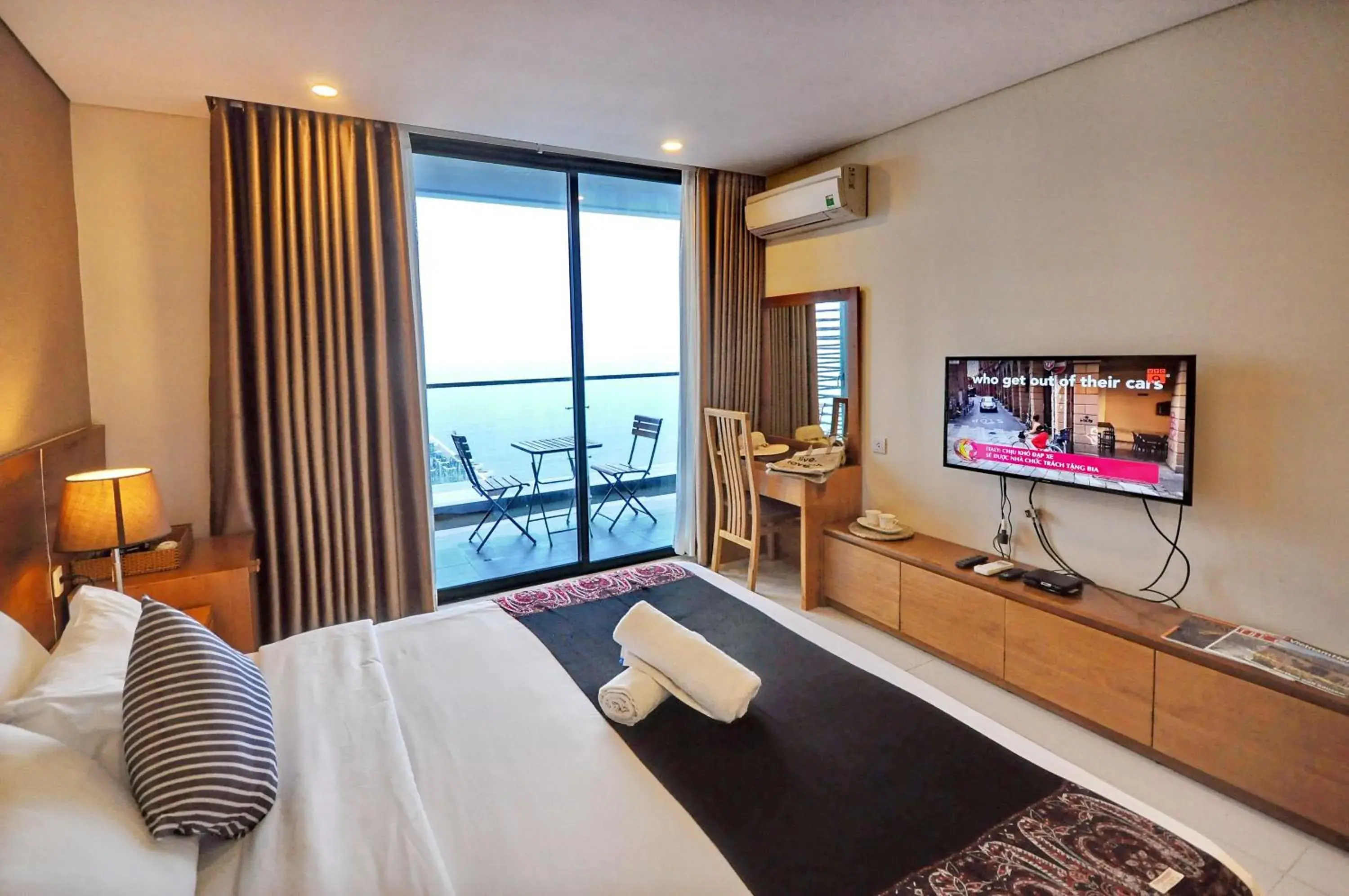 Bedroom in Holi Beach Hotel & Apartments