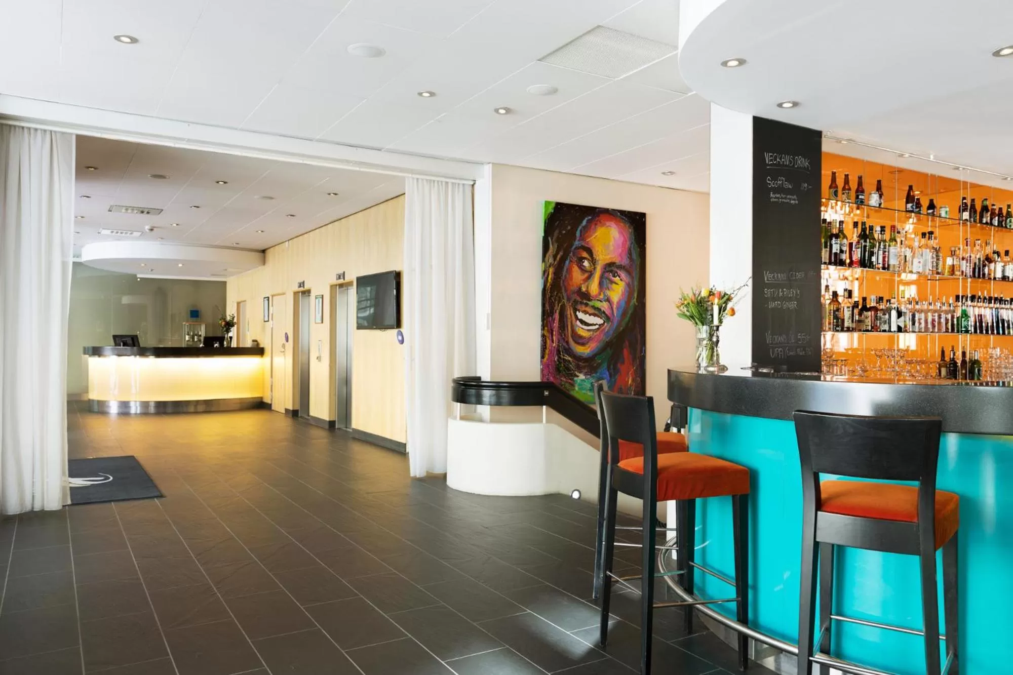 Lobby or reception in ProfilHotels Aveny