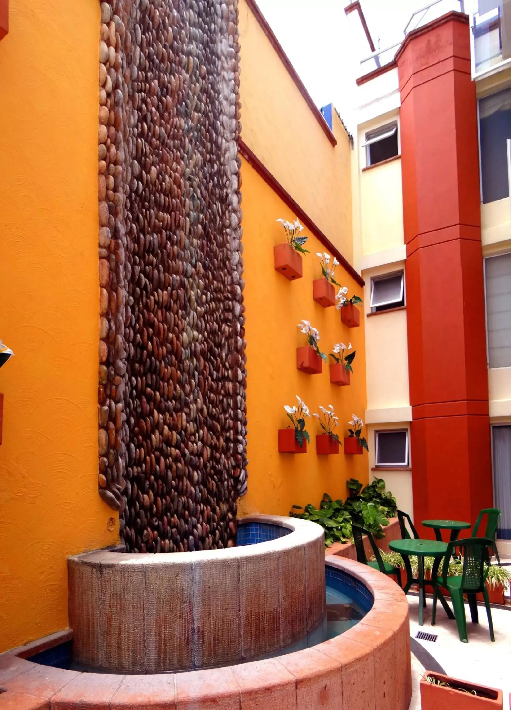 Patio in Hotel Fuente Del Bosque