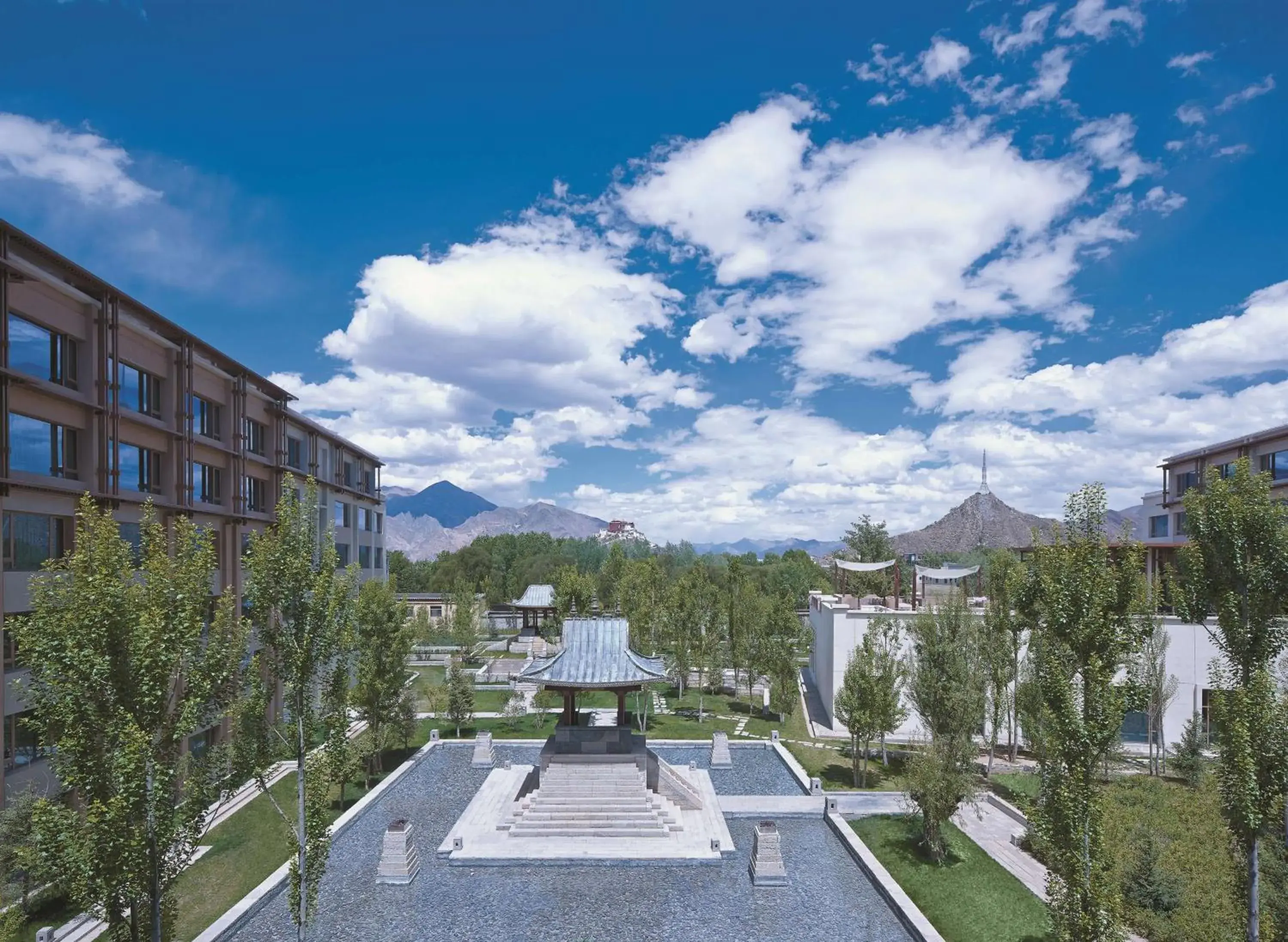 Property building in Shangri-La Lhasa