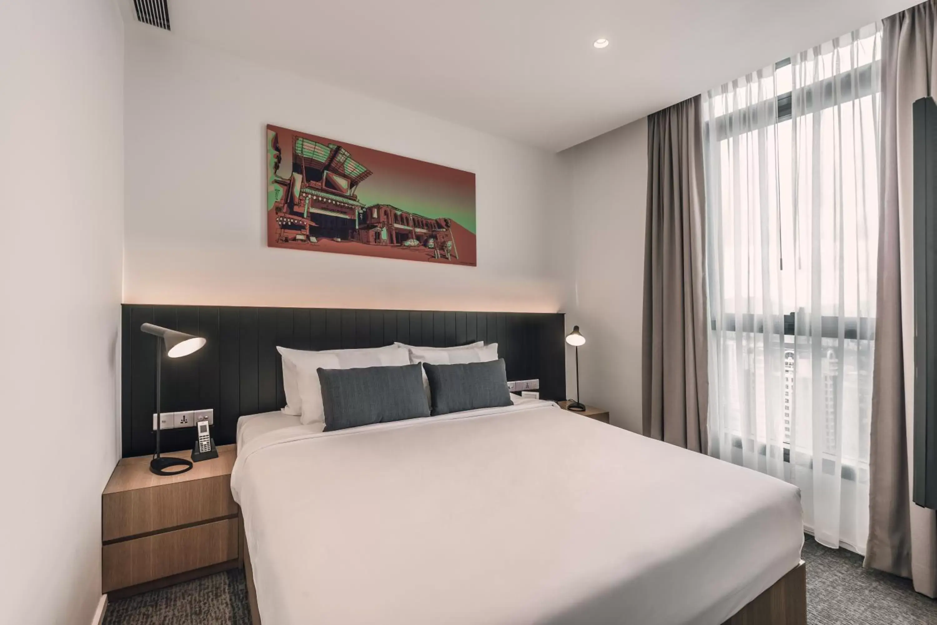 Bedroom, Bed in Hyatt House Kuala Lumpur, Mont Kiara