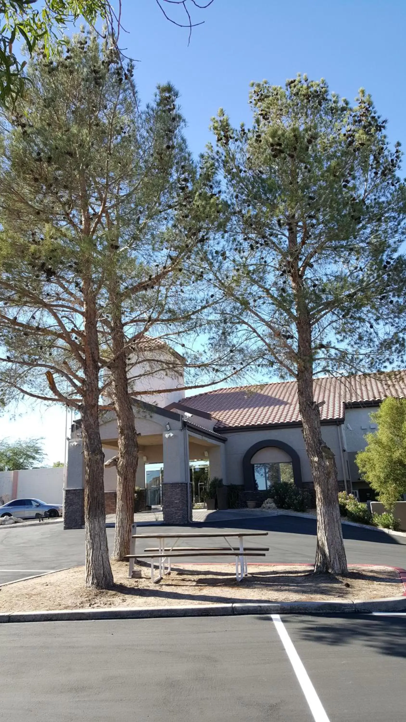 BBQ facilities, Property Building in Baymont by Wyndham Barstow Historic Route 66