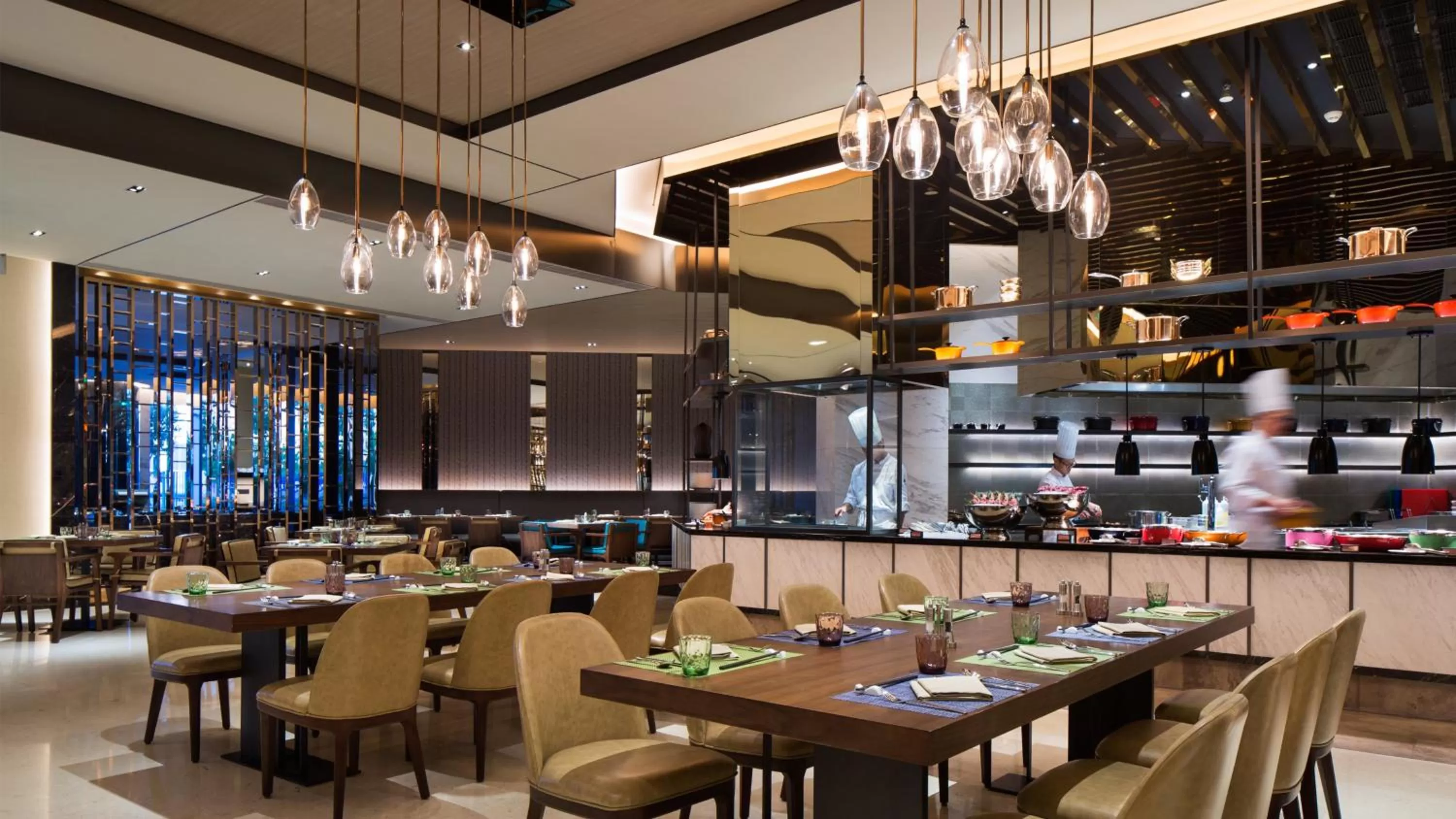 Breakfast in InterContinental Shanghai Hongqiao NECC by IHG