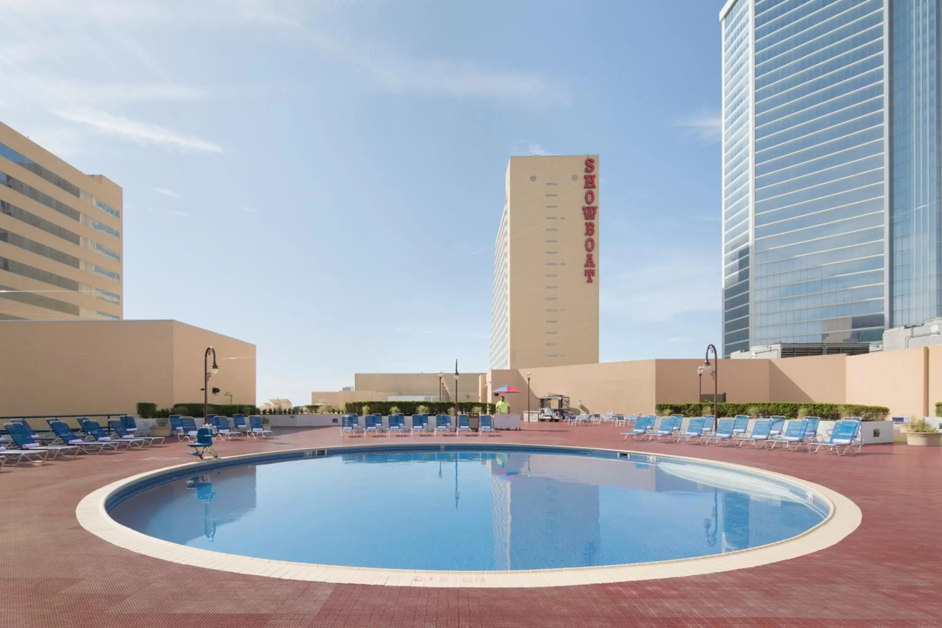 City view, Swimming Pool in Showboat Hotel Atlantic City