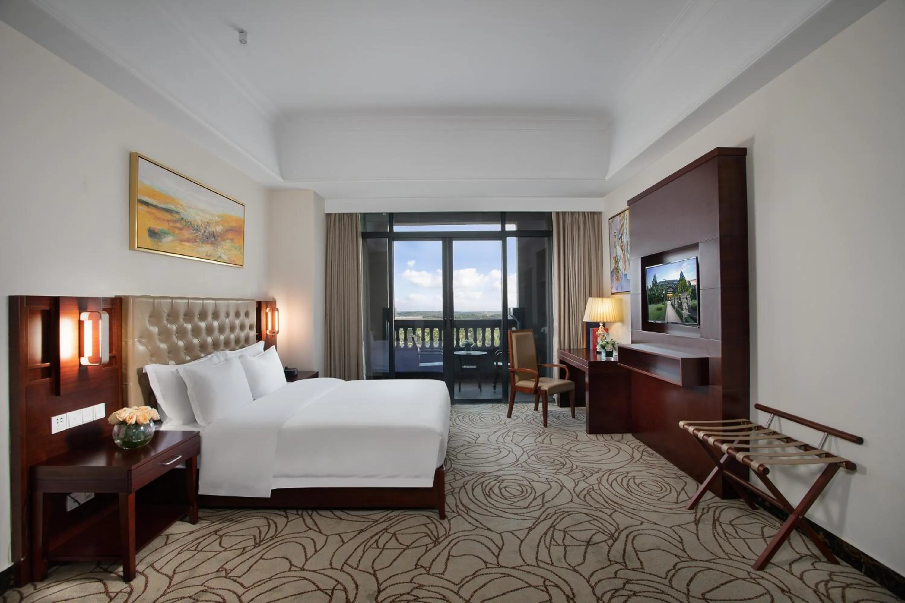 Bed in Wyndham Garden Haikou South