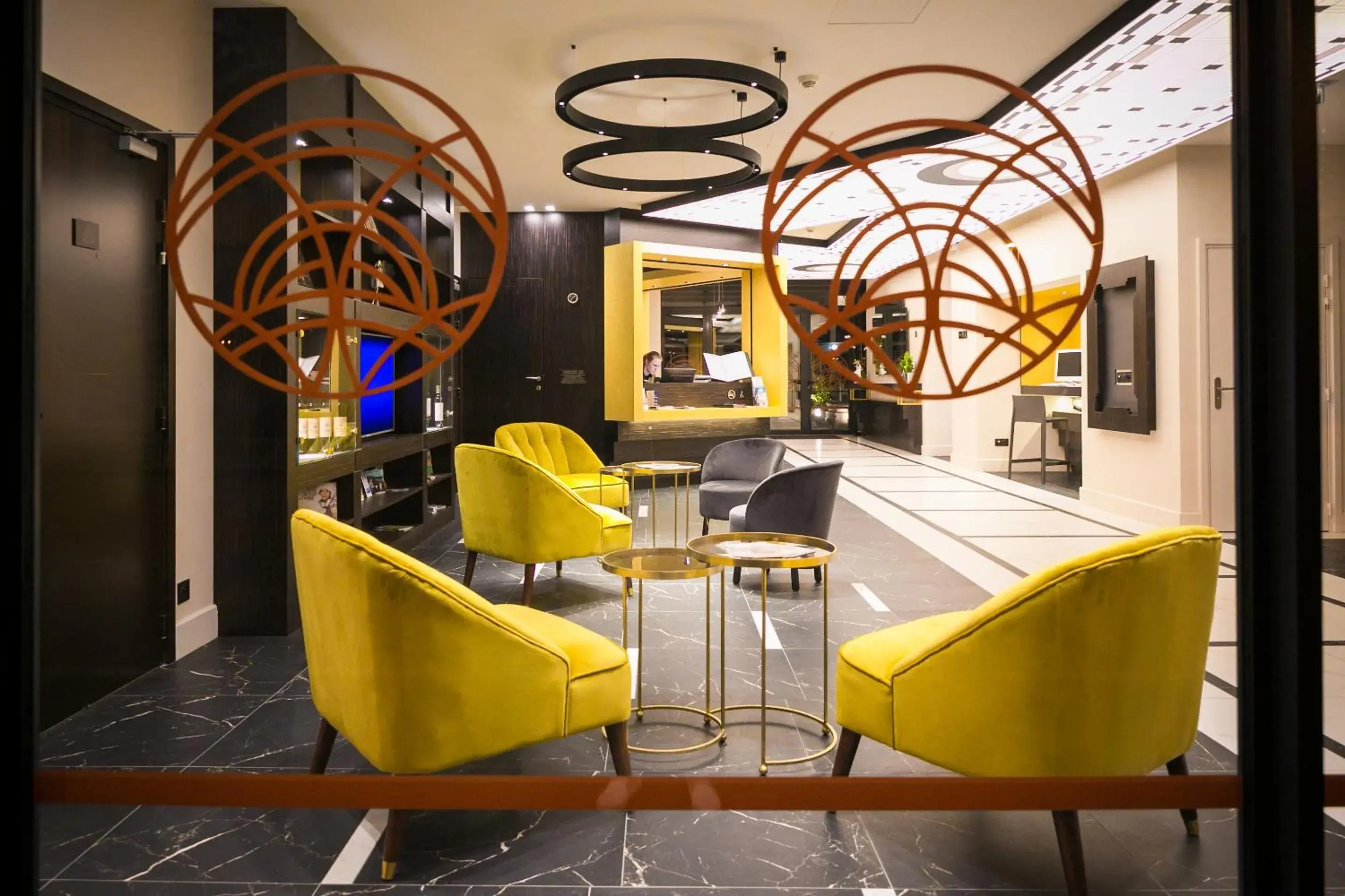 Lobby or reception, Lounge/Bar in Best Western Hotel Journel Saint-Laurent-du-Var