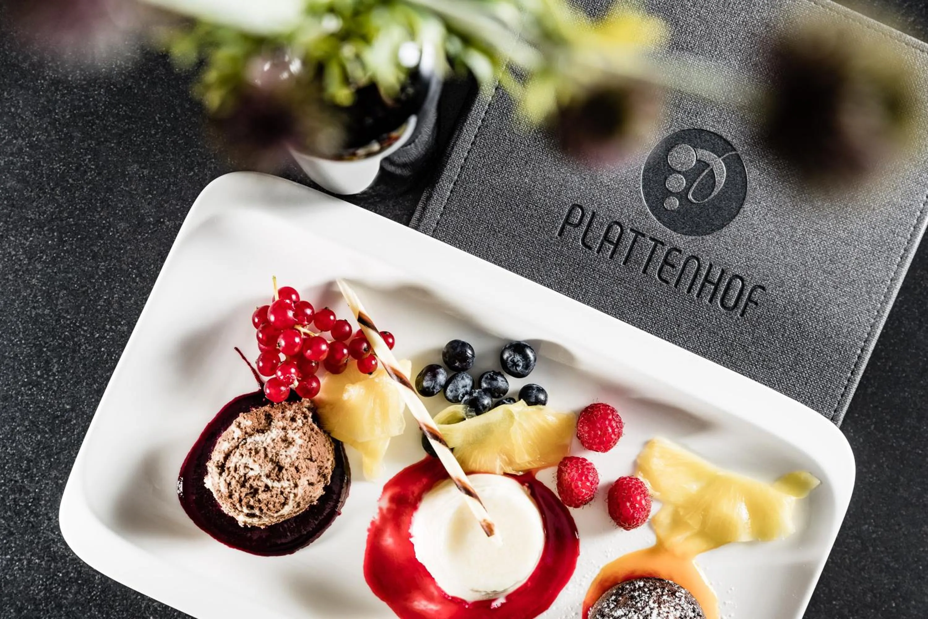 Food close-up in Hotel Plattenhof