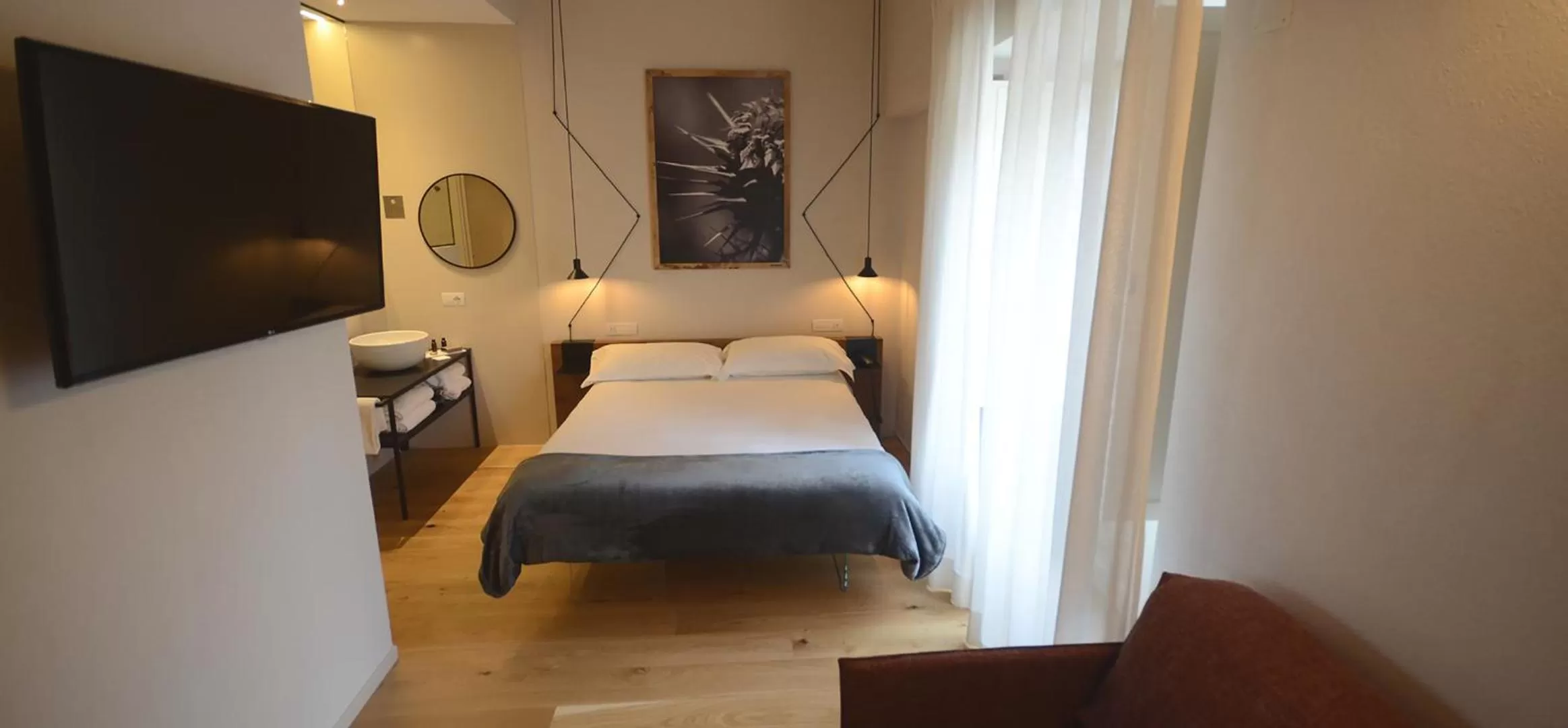 Bed in Albergo Centrale