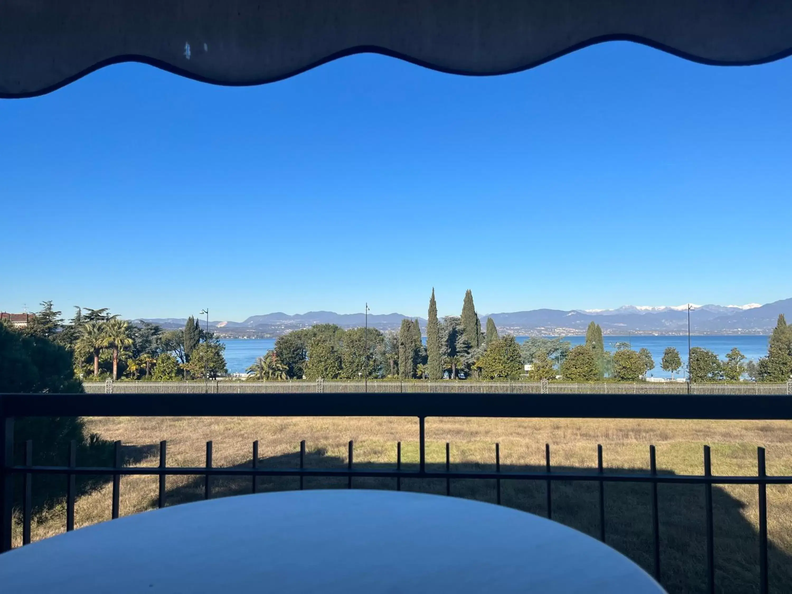 Lake view in Hotel Berta