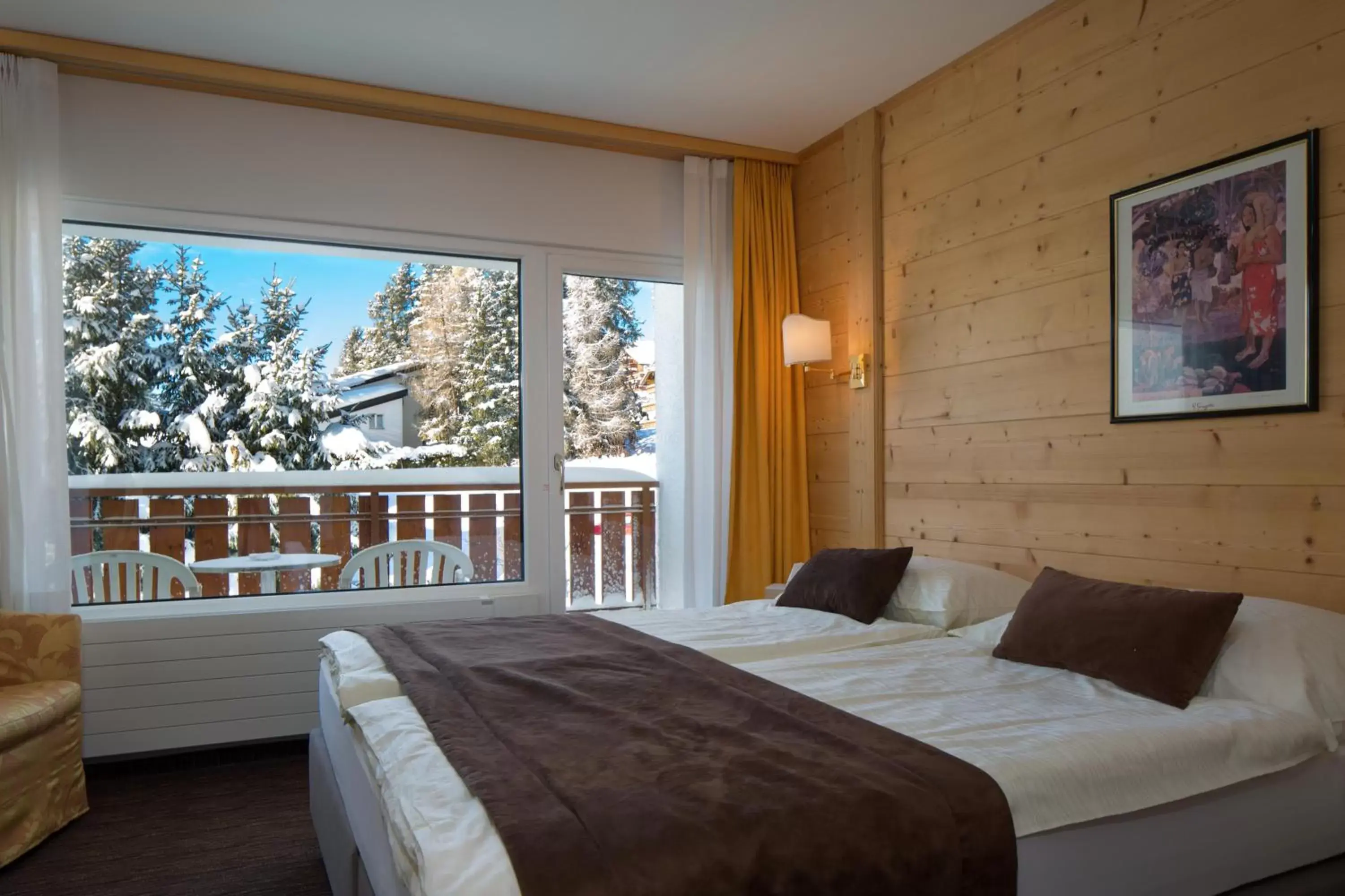 Bedroom, Bed in Hotel La Prairie