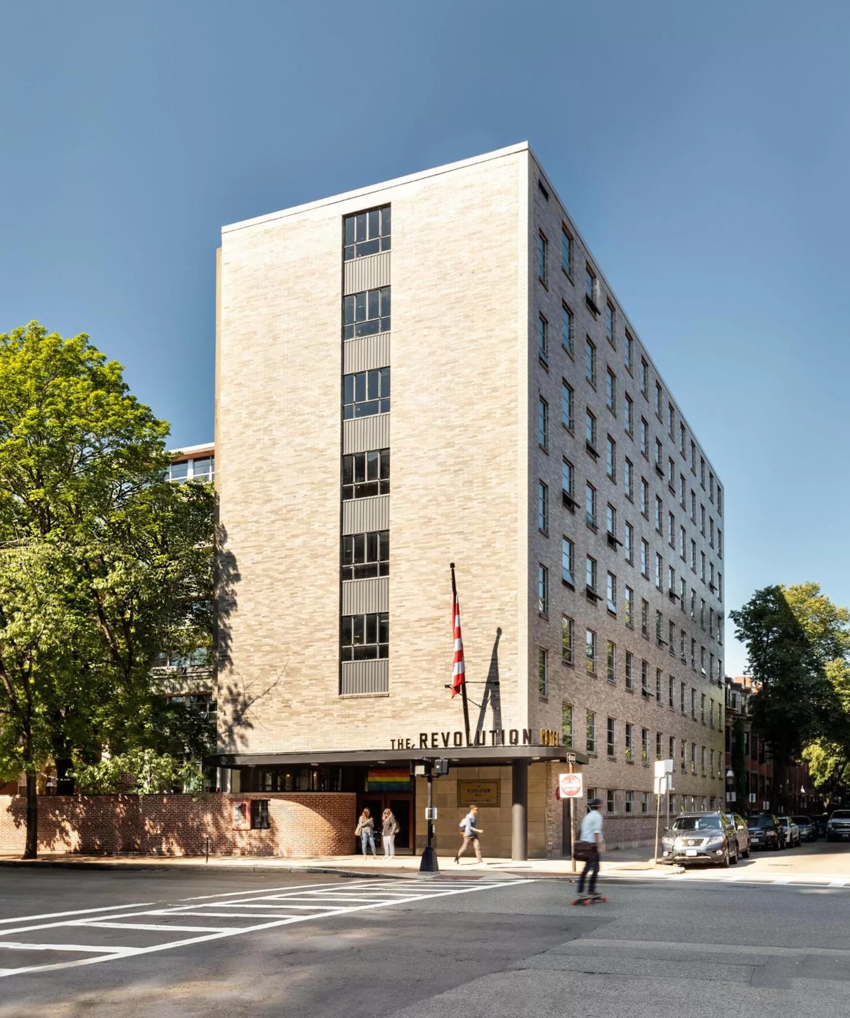 Facade/entrance in The Revolution Hotel
