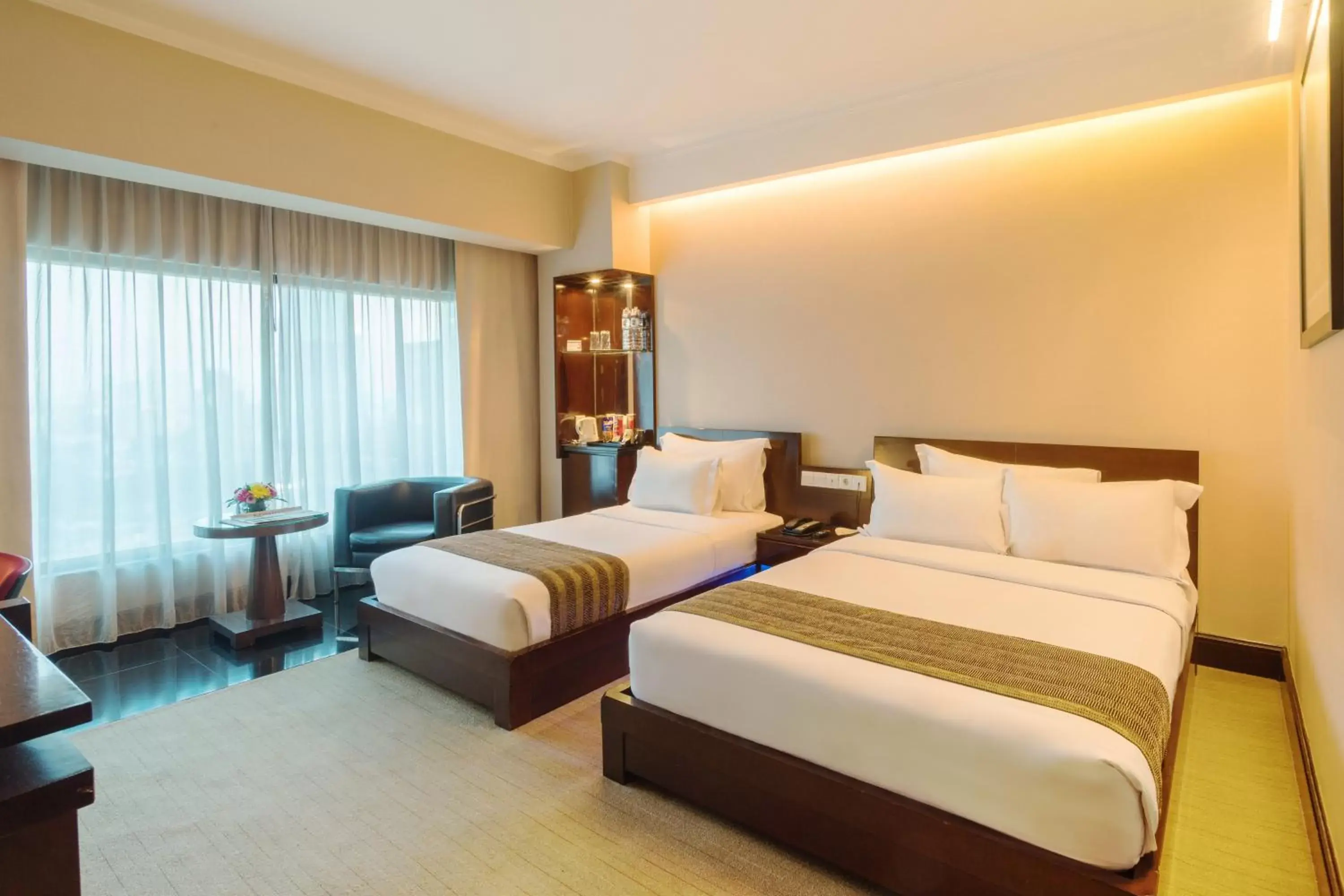 Bedroom, Bed in Manhattan Hotel Jakarta