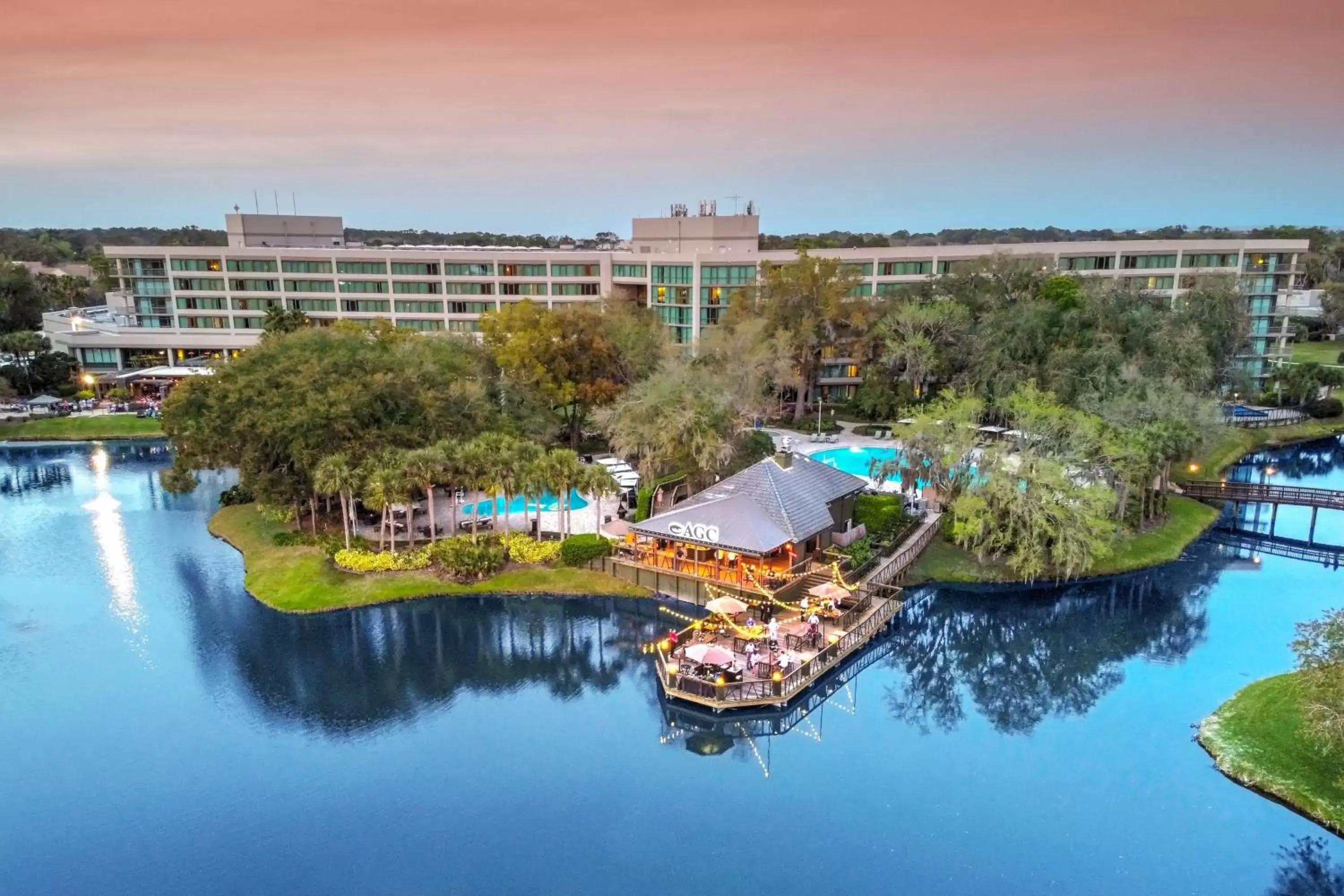 Property building, Bird's-eye View in Sawgrass Marriott Golf Resort & Spa