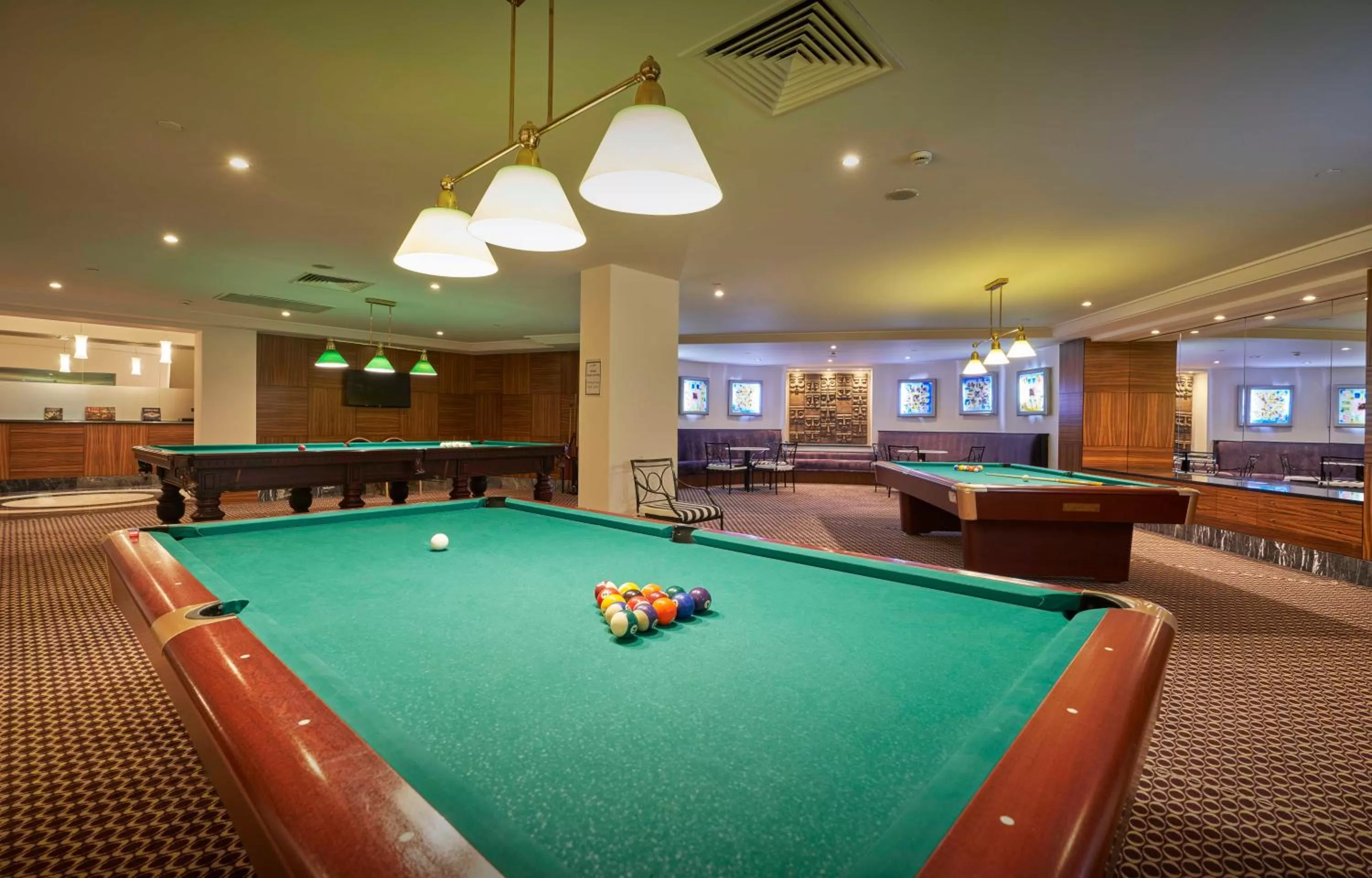 Billiard in Calista Luxury Resort