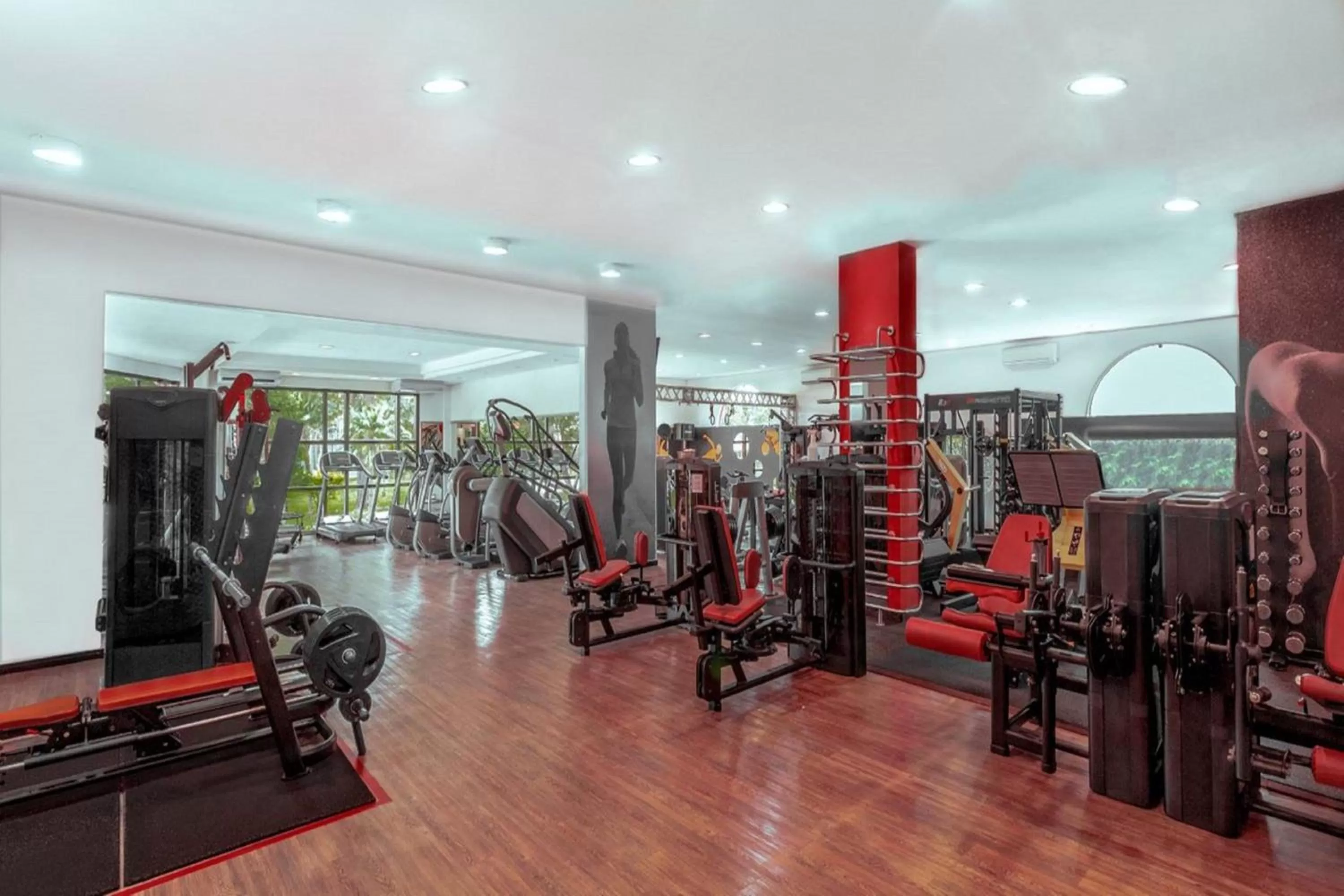 Fitness centre/facilities in Marriott São Paulo Airport Hotel