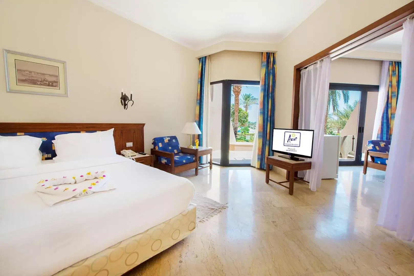 Bedroom in Pharaoh Azur Resort
