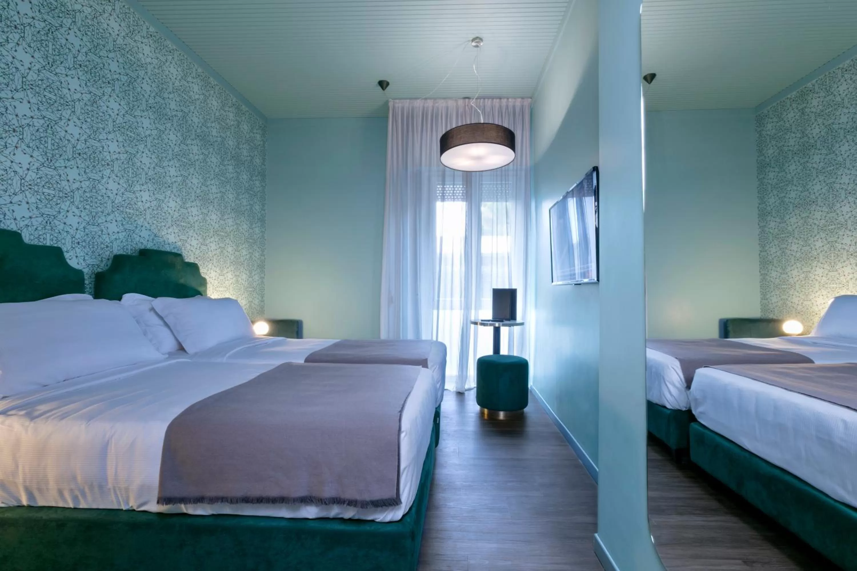 Bedroom, Bed in Hotel Mealba