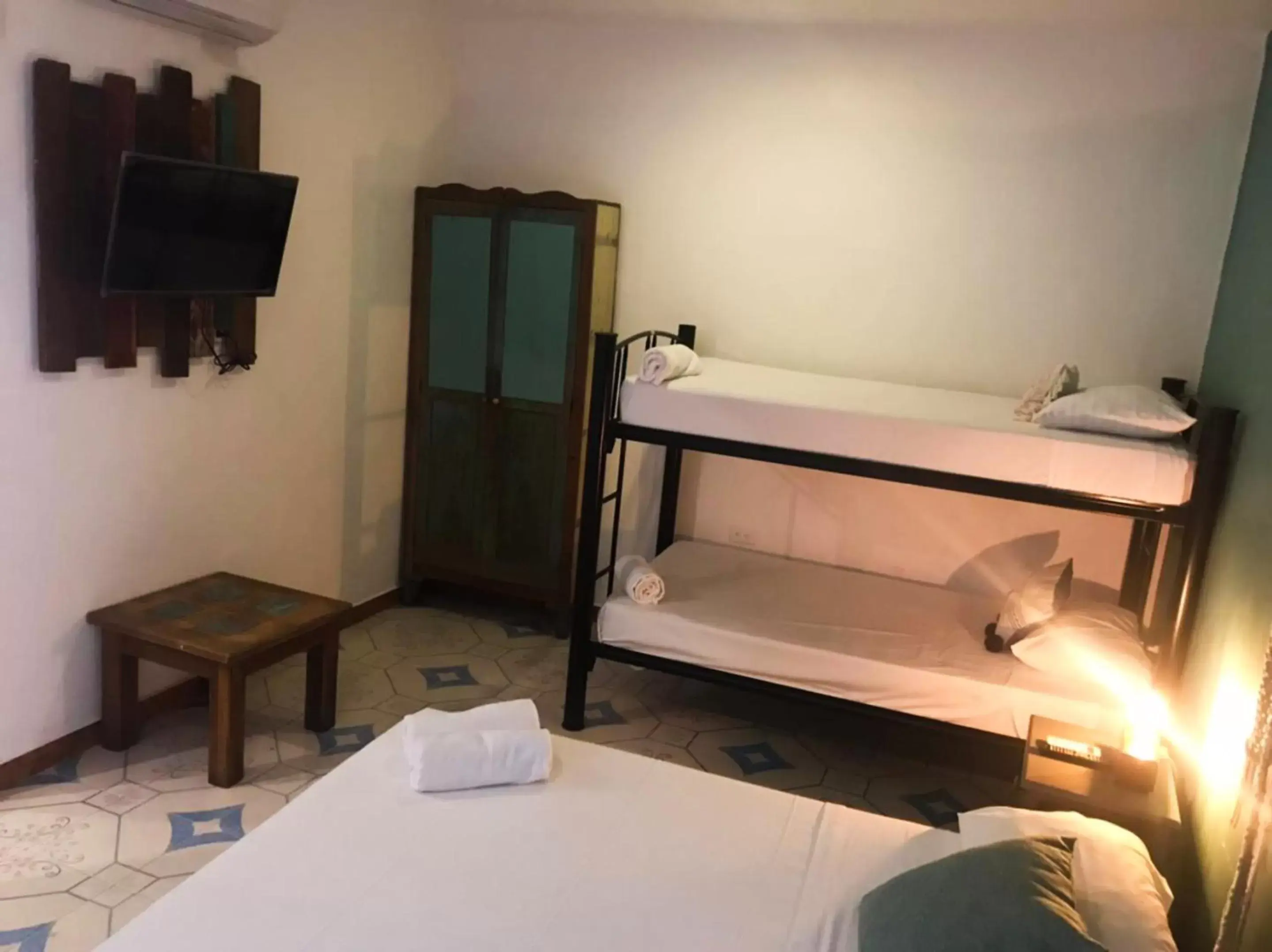 Bedroom, Bunk Bed in Casa Colonial Tulum